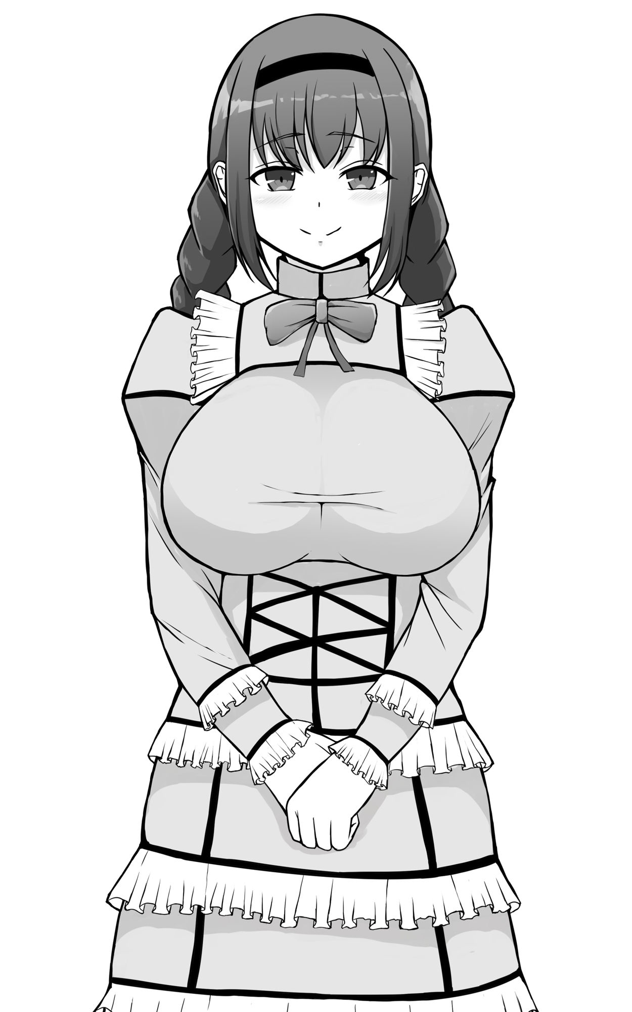 サンプル画像4:戦隊ヒーロー、おっぱい様に完全敗北！ 〜爆乳JK様にマゾ家畜にされ魔力を根こそぎ奪われ捕食されちゃう〜(女尊男卑) [d_444988]