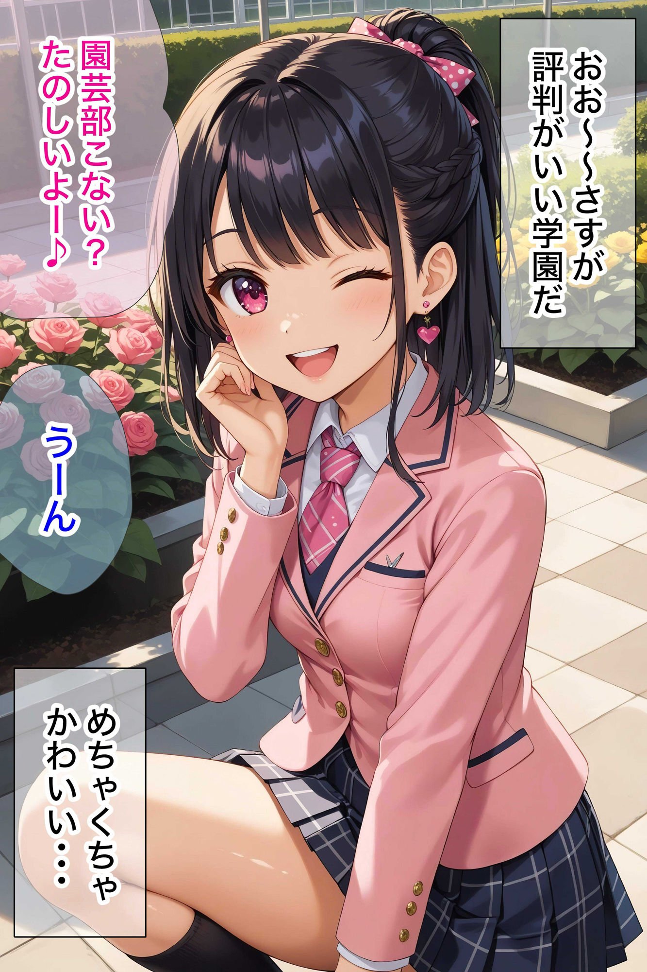 サンプル画像5:先輩のエッチな勧誘(スクールパラダイス) [d_445039]