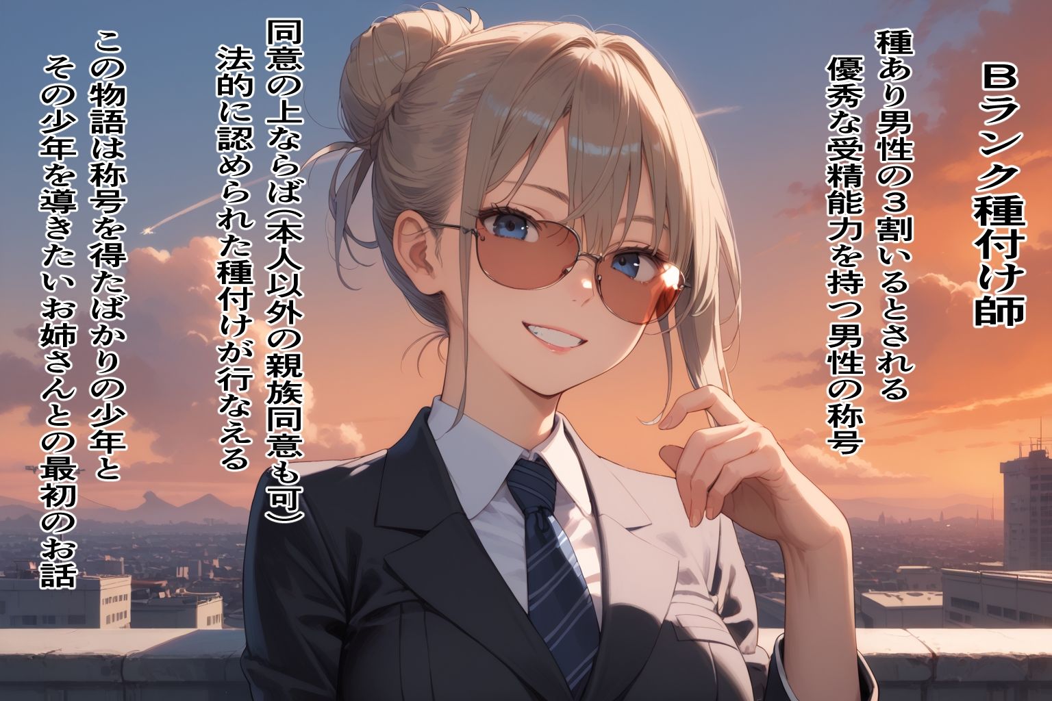 サンプル画像4:隣のお姉さんは種付け少年を導きたい(AIシコリえっち) [d_446585]