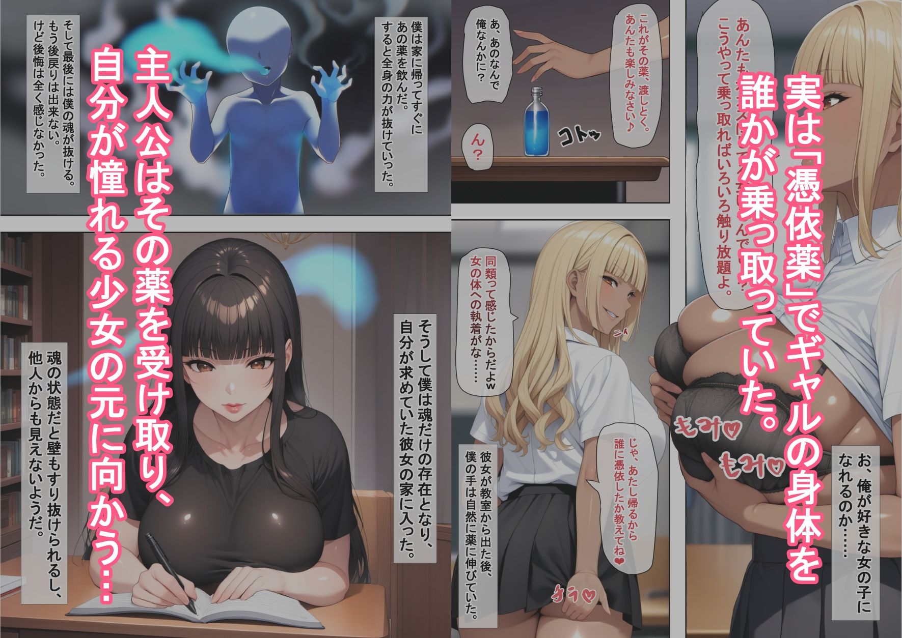 サンプル画像2:憑依薬(TSの人) [d_446715]