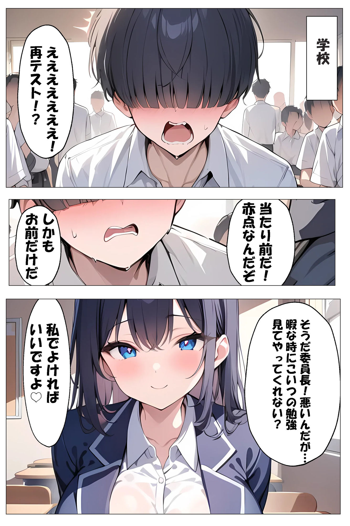 サンプル画像4:ツンデレ幼馴染の、デレが可愛すぎる件(ももぞの亭) [d_447112]