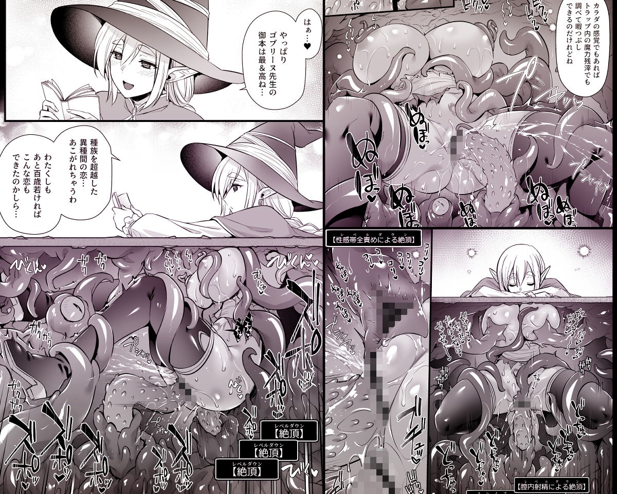 サンプル画像3:レベル250の魔法使いが感覚遮断落とし穴に堕ちてレベルドレインで人生が終わるまで(姫屋) [d_447228]