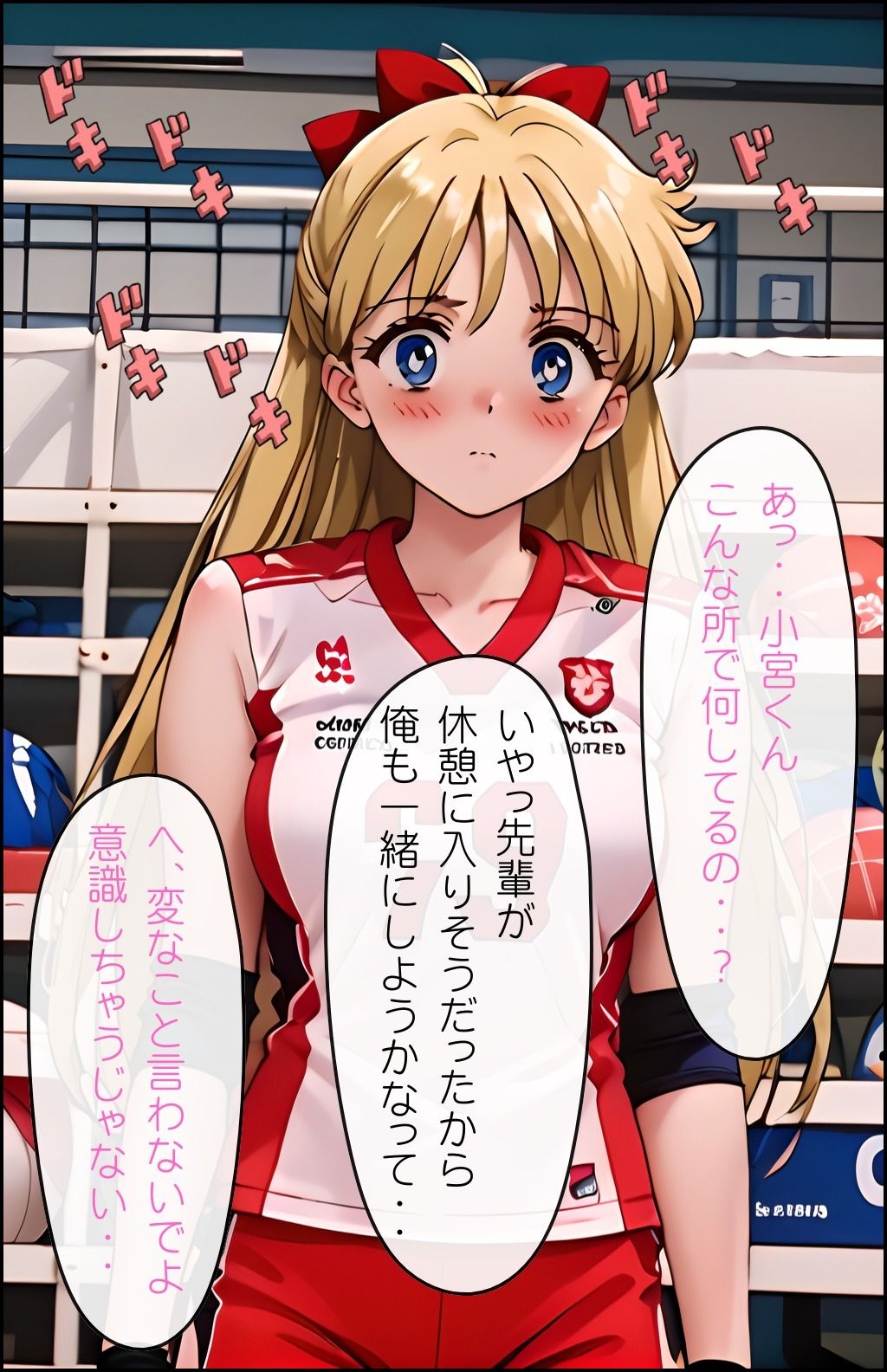 サンプル画像2:セーラー戦士 愛〇美奈子 部活の後輩くんと体育倉庫で(遊悠（ユウユウ）) [d_447327]