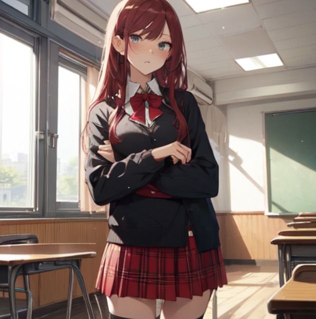 サンプル画像1:生意気な美少女JKがバスローブ一枚で、俺の部屋に涙目で避難してきた(花田猊下) [d_447662]