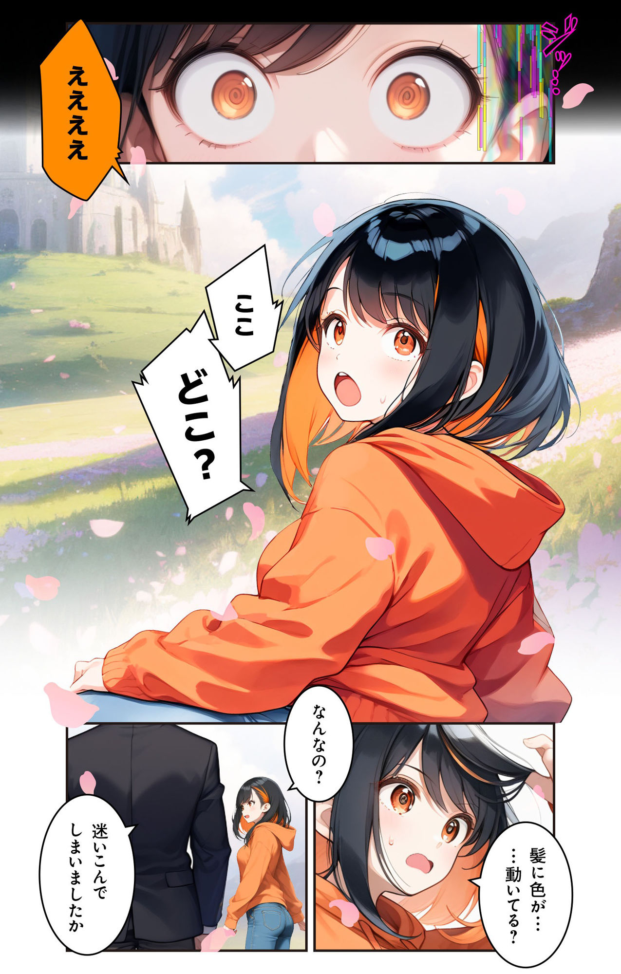 サンプル画像3:Eyes On Me(apricotAI) [d_447715]