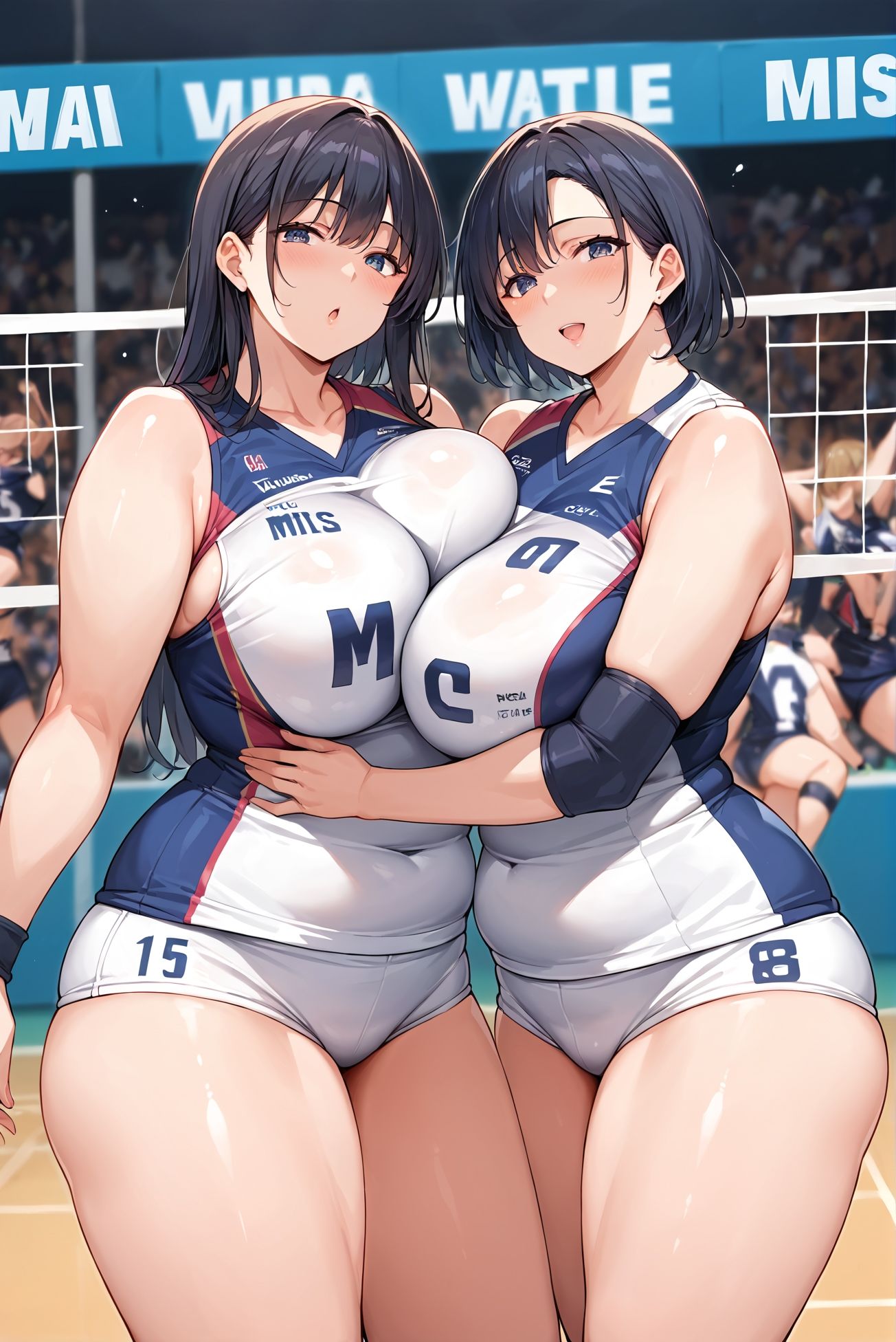 サンプル画像1:ムチムチ人妻 ママさんバレー編(コロッケ) [d_447731]