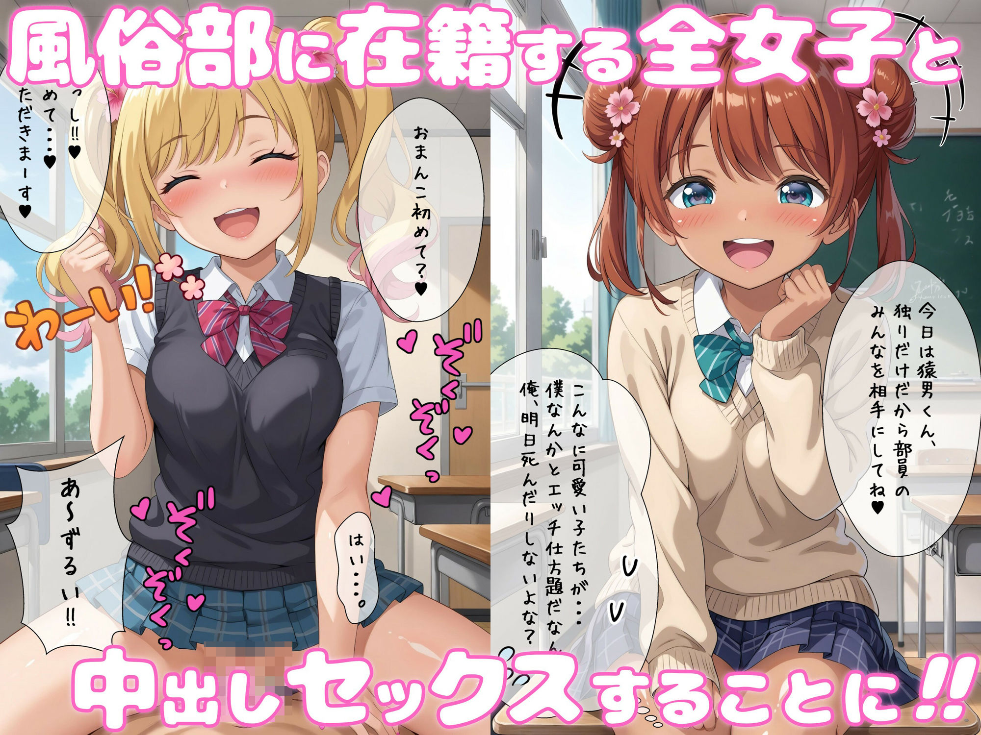 サンプル画像2:ようこそリピート100％の風俗学園へ！(優品工房) [d_447888]