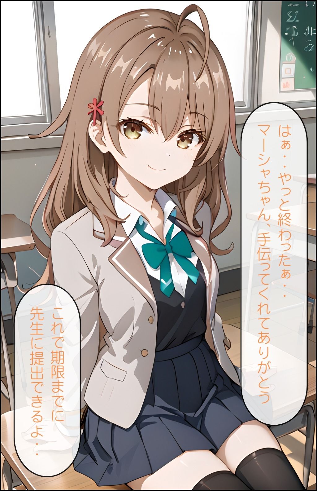 サンプル画像1:ロシ〇レ 後輩にオナニー見られ口封じセックス 九〇マーシャ(らぶましーん) [d_448145]