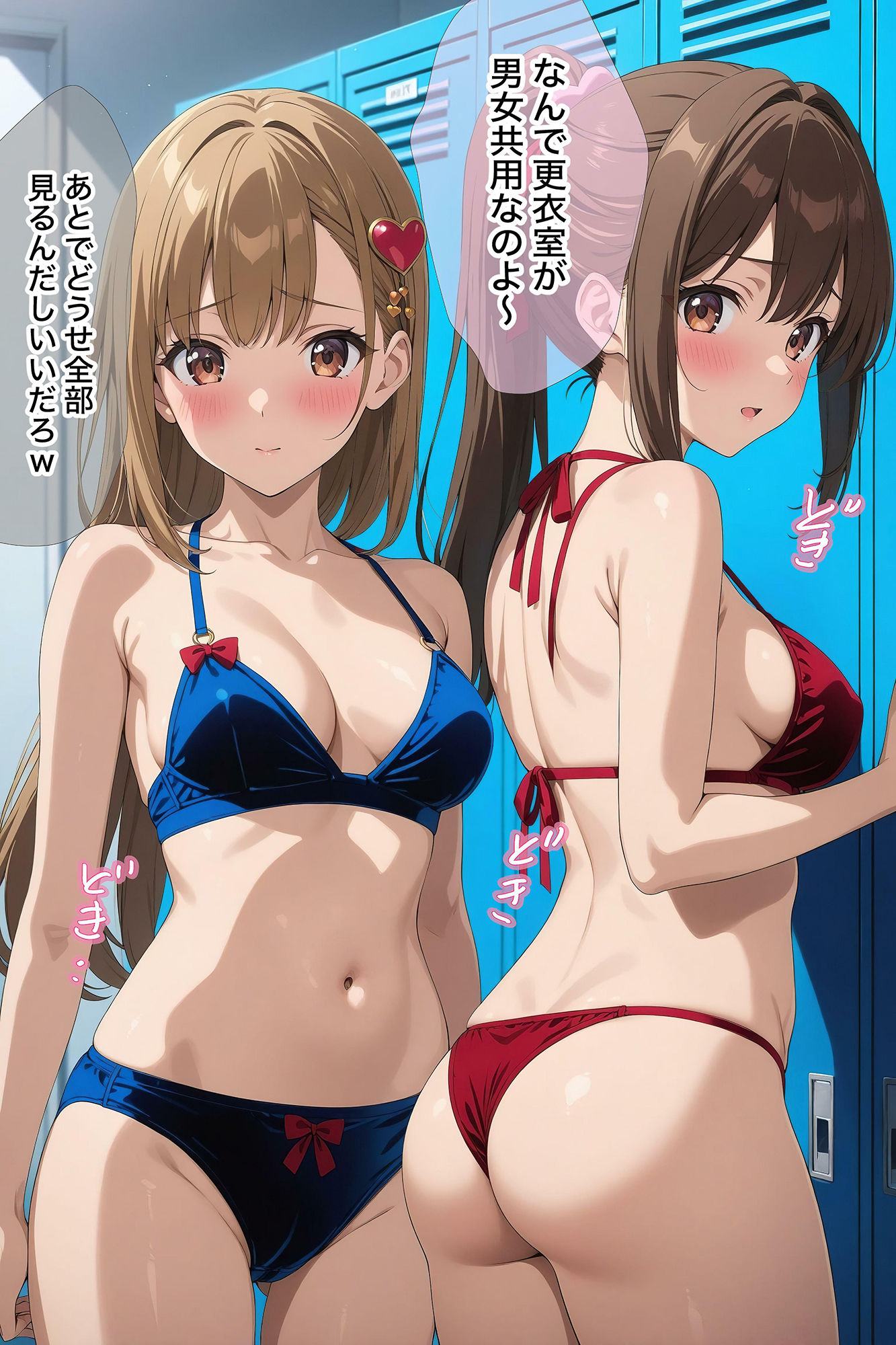 サンプル画像5:修学旅行先はヌーディストビーチ♪(ハイスクールパラダイス) [d_449081]