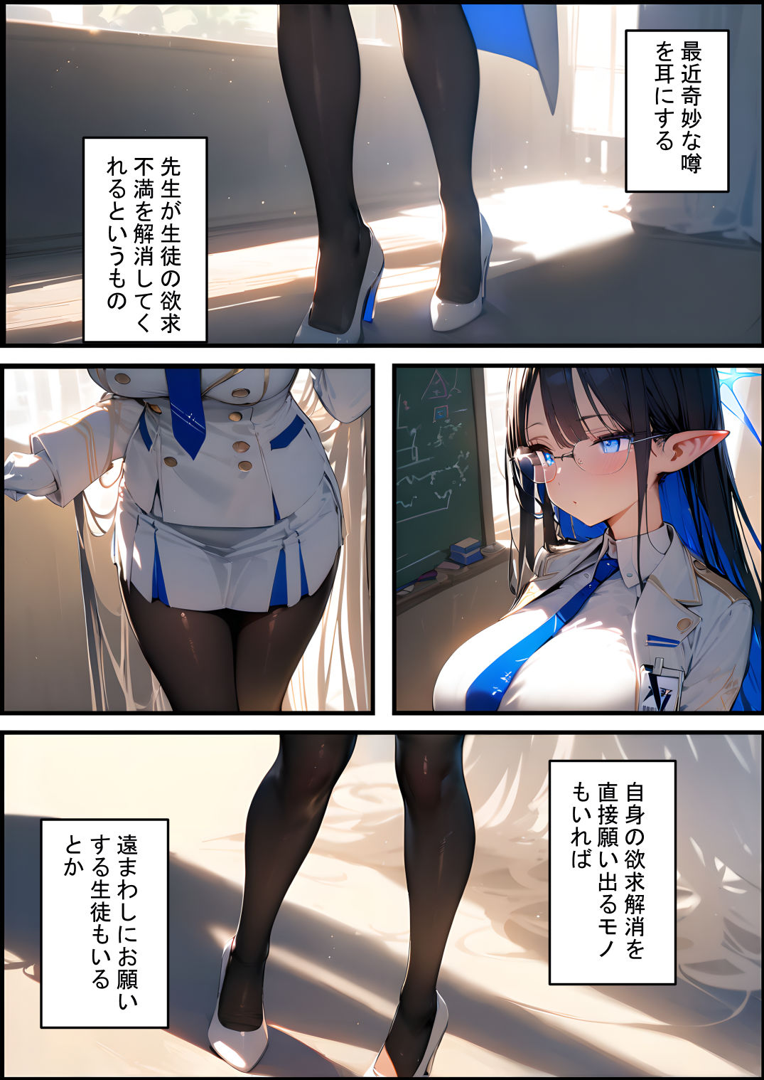 サンプル画像1:リ〇の性欲処理を手伝う話(あいだほ) [d_449696]