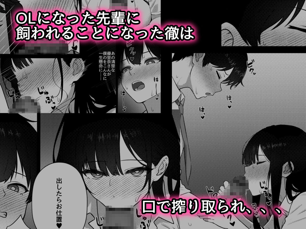 サンプル画像2:OLに飼われることになりました〜清楚系OL編〜(ねこりみぃ) [d_449739]