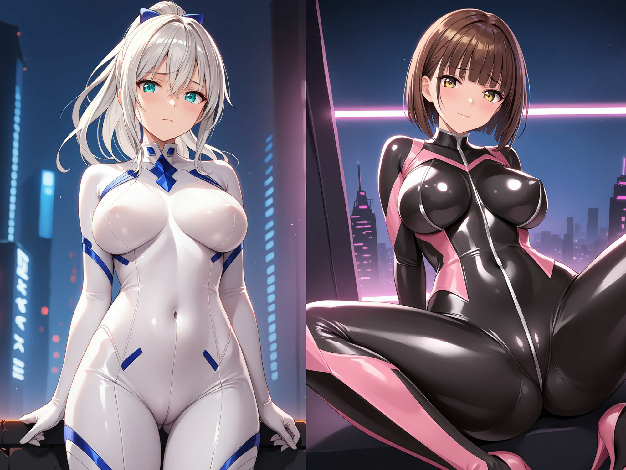 サンプル画像1:ボディースーツラバーズ2【キャットスーツを愛する人へ】(AIPark) [d_449904]