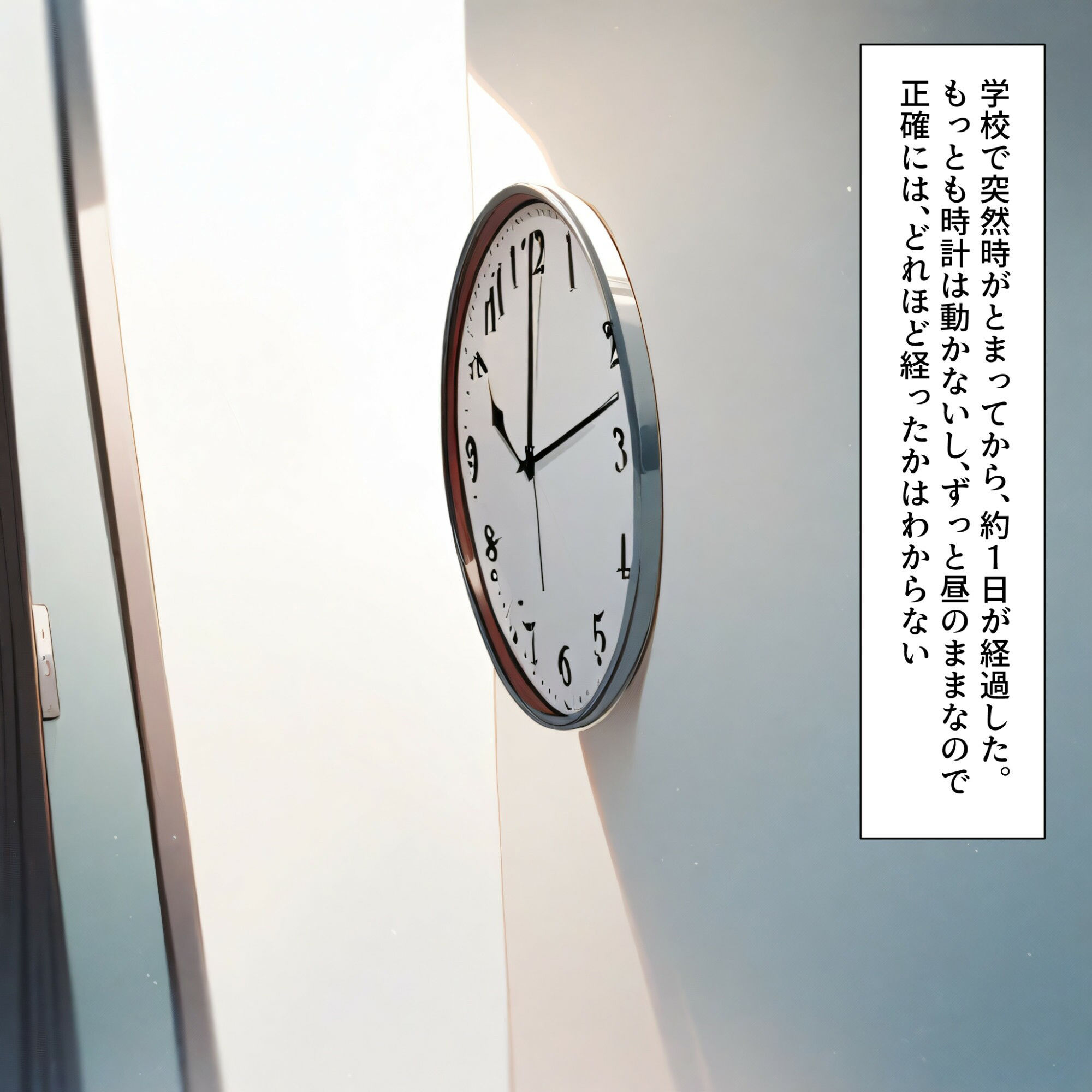 サンプル画像3:時が止まった学校で2(電脳戯画) [d_450358]