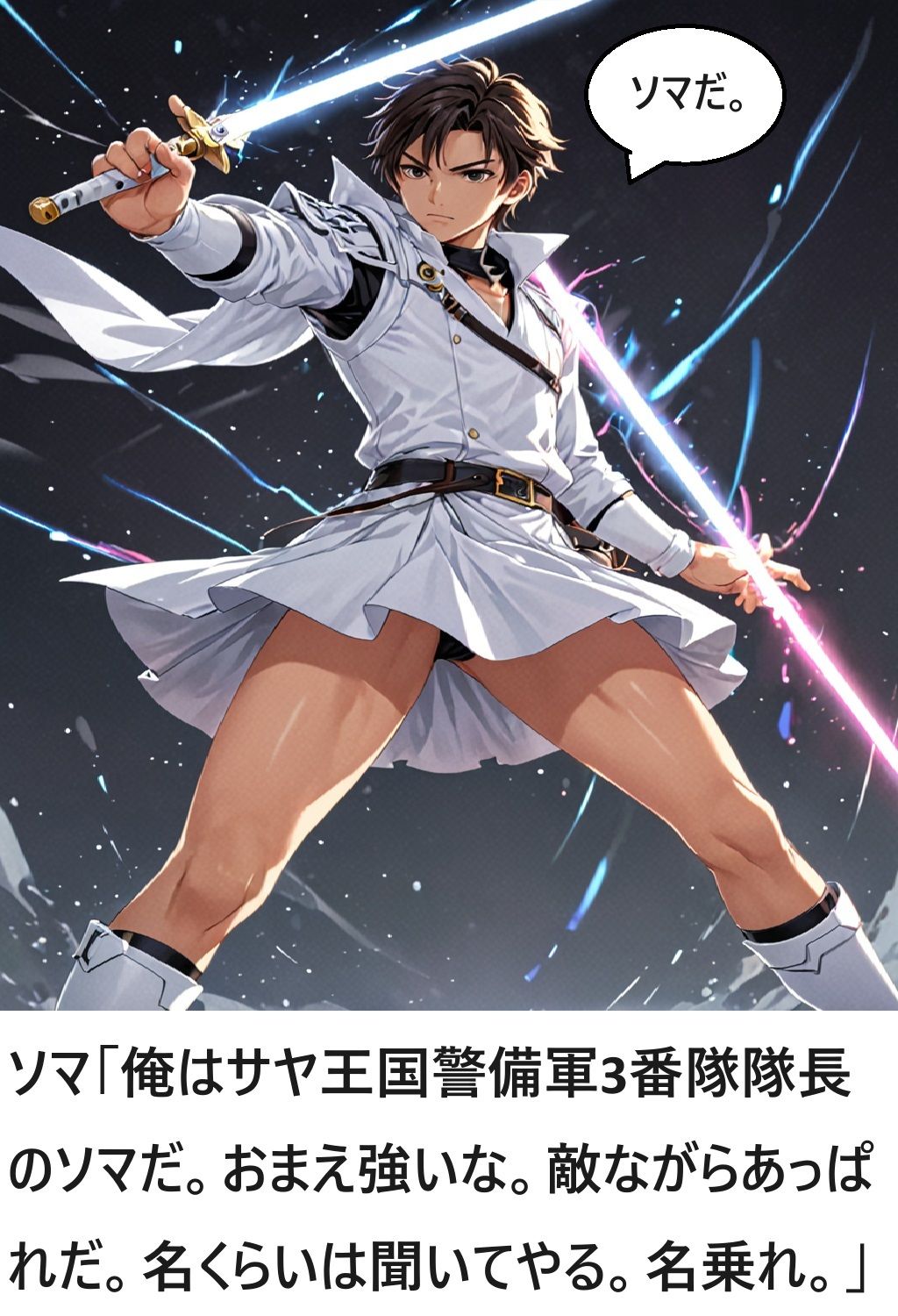 サンプル画像3:聖騎士ファンタジー 4話(サンマテ) [d_450463]