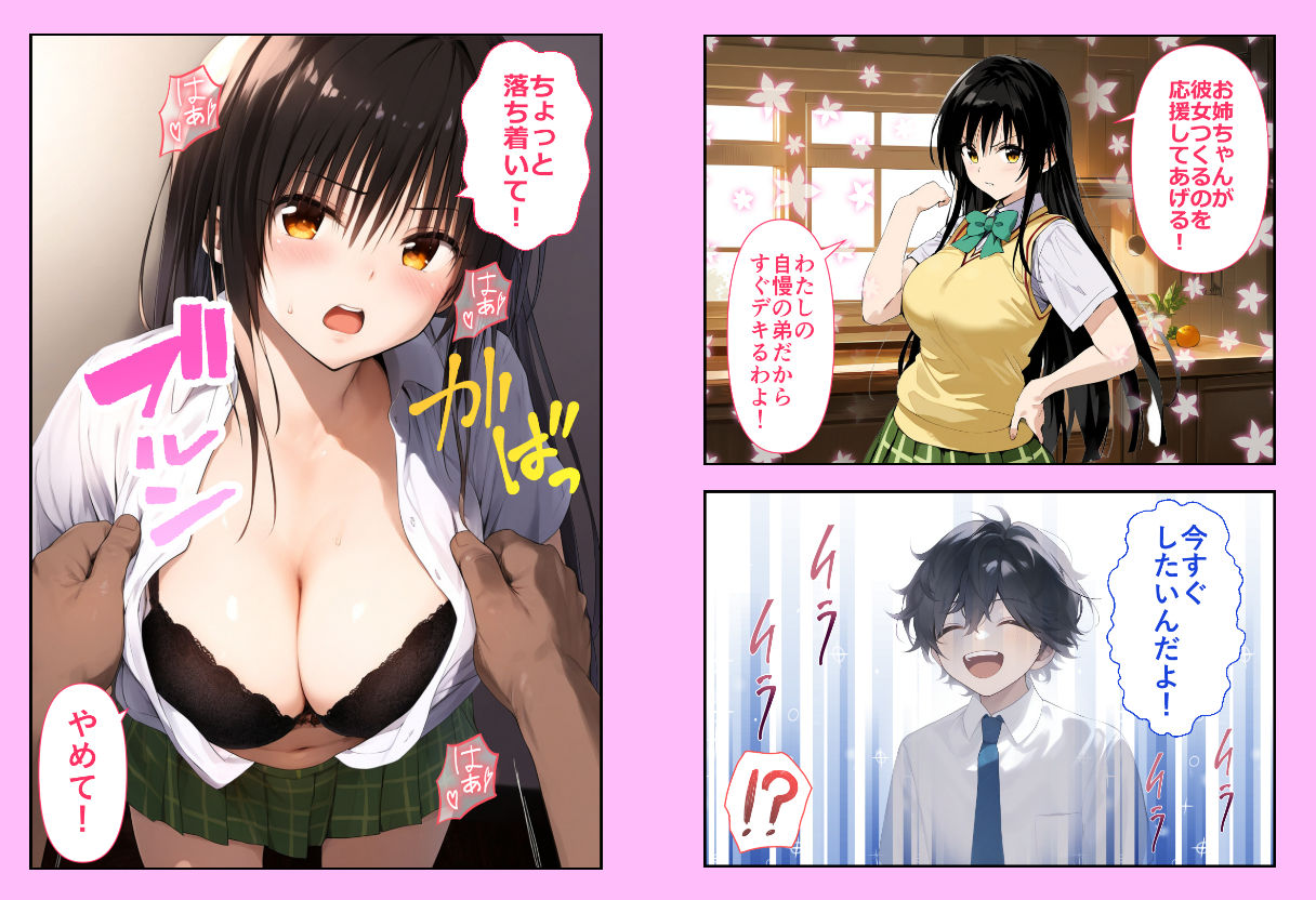 サンプル画像2:姉を種付けし孕ませる〜もしも古●川唯が姉だったら〜(SKIN  SEA) [d_450891]