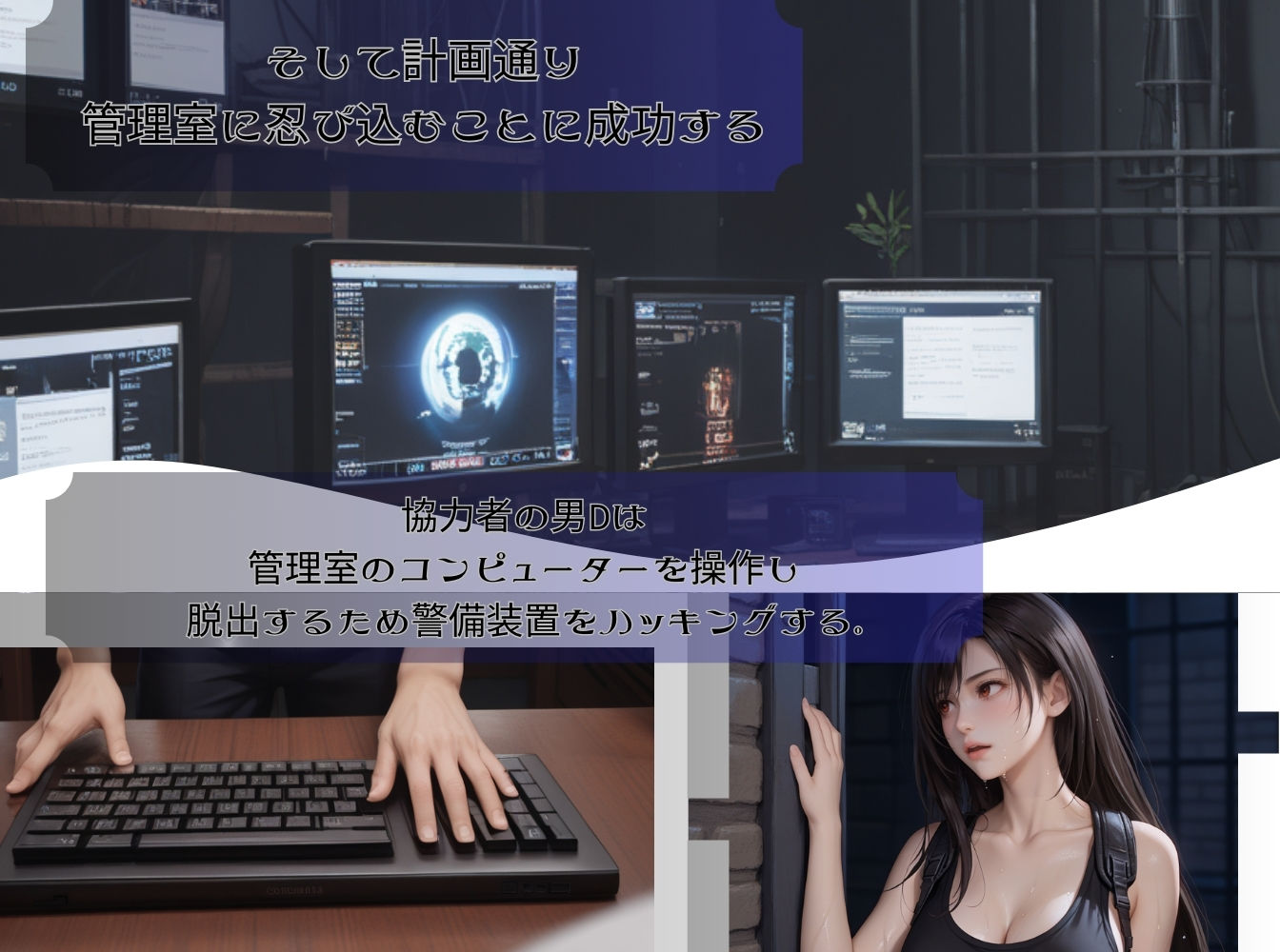 サンプル画像3:投獄されたティ〇ァ3 最後の脱獄作戦(くりきんとん) [d_450917]