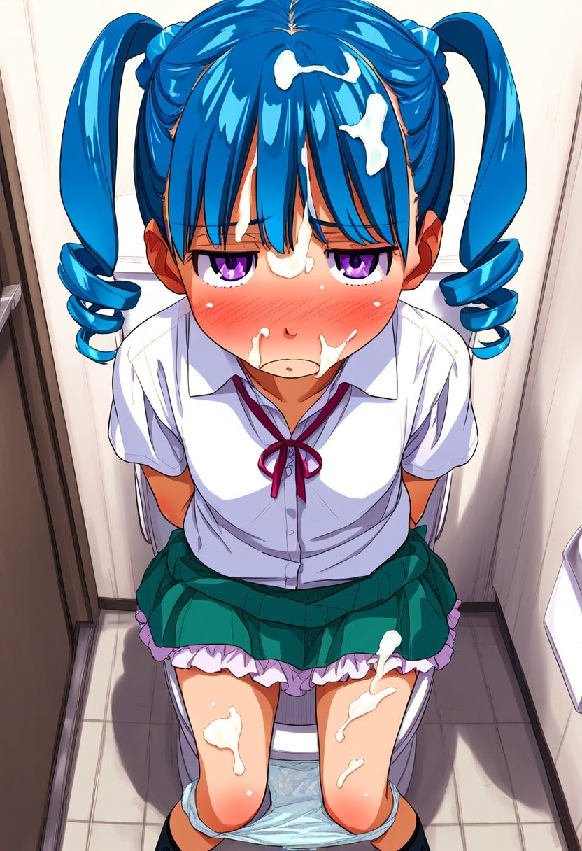 サンプル画像1:どこ見てるの？，，，最低。(望欲　AI作品) [d_450934]