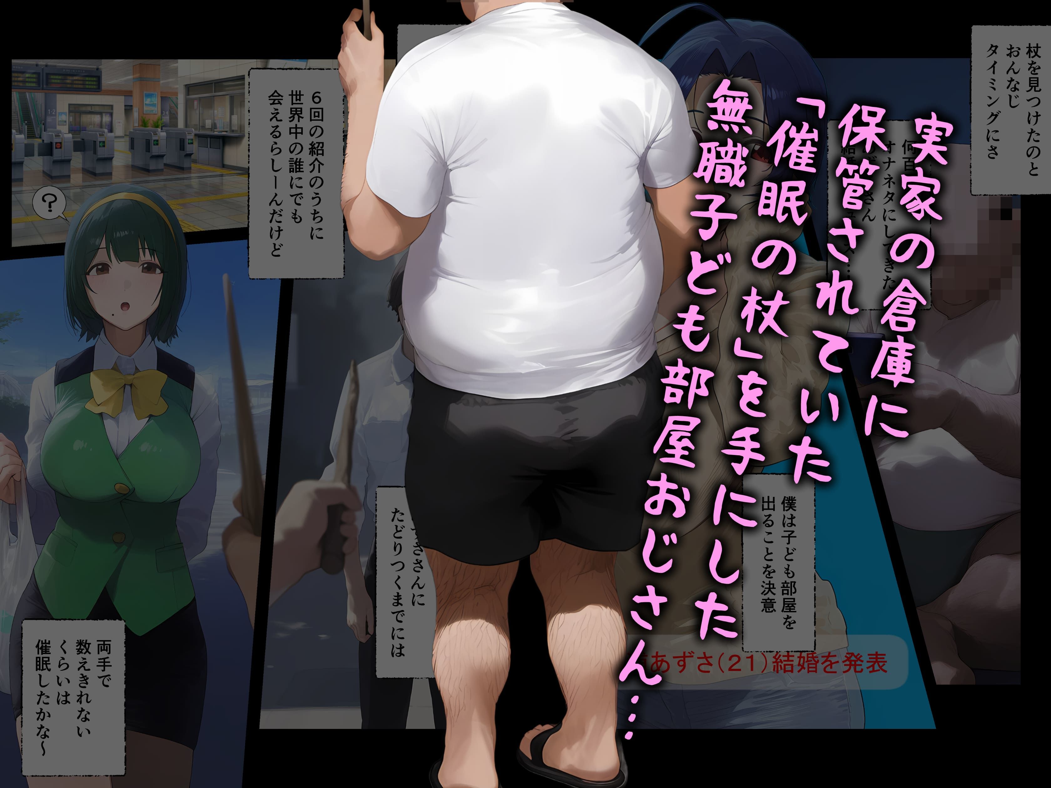 サンプル画像2:家宝の杖でアイドル催●支配、子どおじ精子で子孫繁栄中(パニックアメリカ) [d_451069]