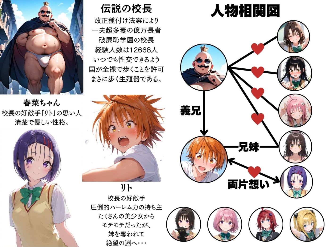 サンプル画像1:【春菜編】校長が主人公のとらぶる(種付け出版) [d_451539]