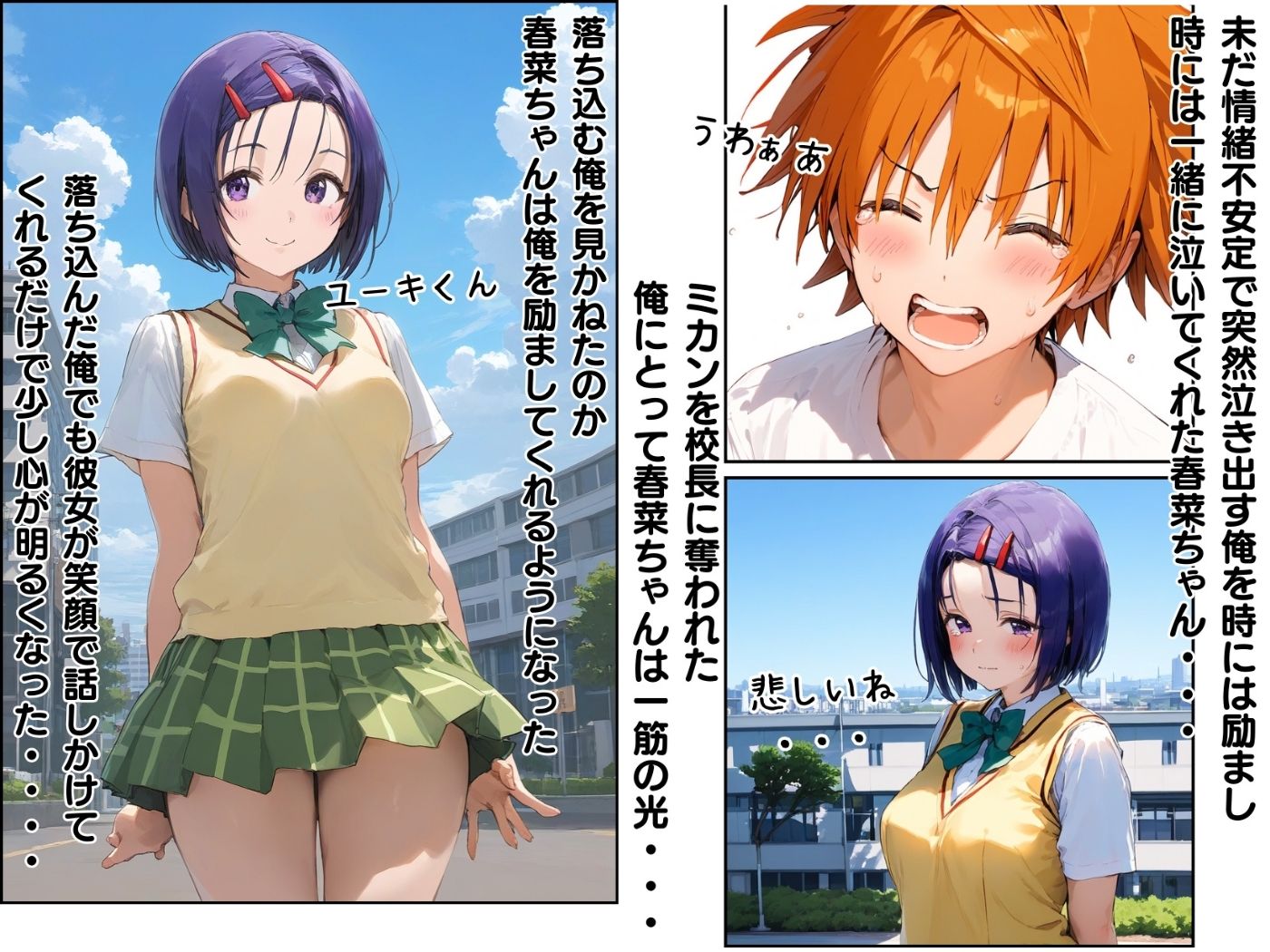 サンプル画像3:【春菜編】校長が主人公のとらぶる(種付け出版) [d_451539]