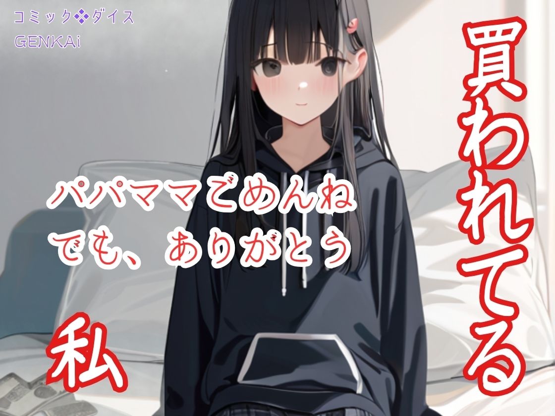 サンプル画像1:買われてる私〜パパママごめんね でも、ありがとう〜(コミックダイス) [d_452023]