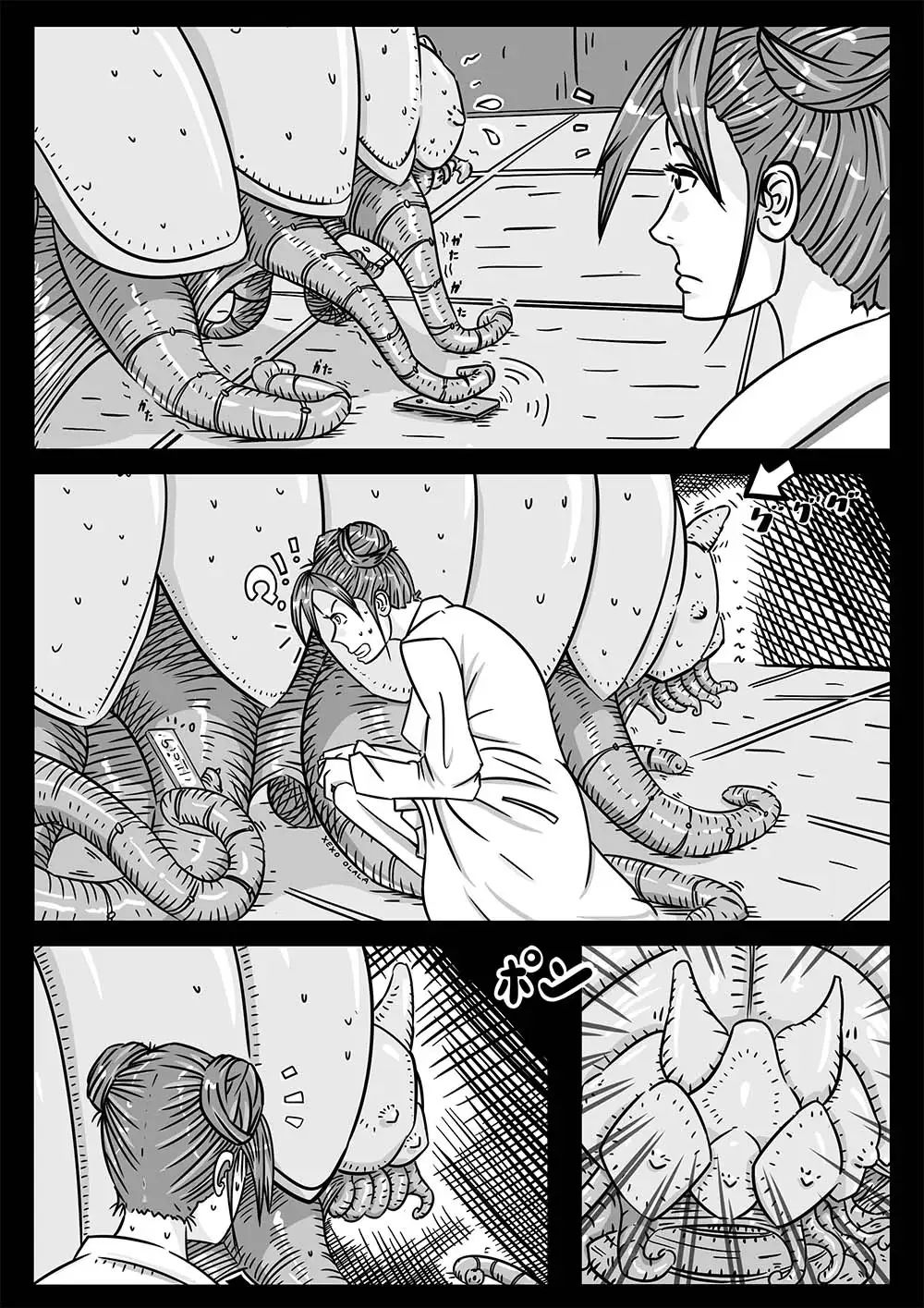 サンプル画像5:SORS 7 : ACT 01 ’Xenobiologist and tentacle creature end up having interspecies sex.’(XEXO) [d_452025]