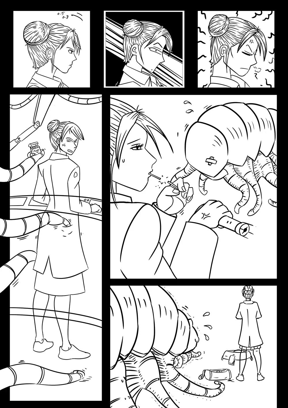 サンプル画像6:alien monster sex visual prototype(XEXO) [d_452098]