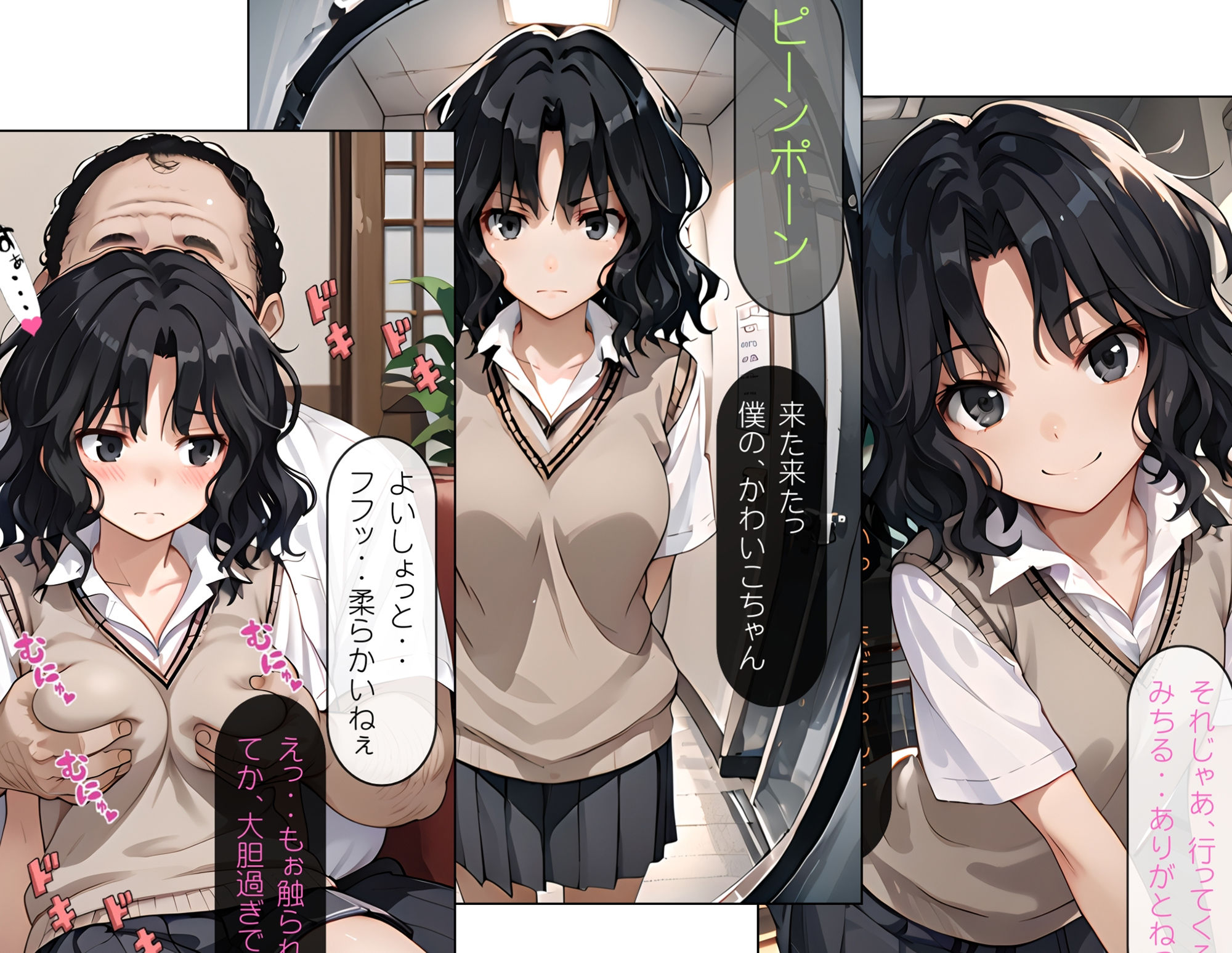 サンプル画像3:お小遣い稼ぎにおじと援交 アマ〇ミ 棚〇薫(ぶるーしゃとー) [d_452537]