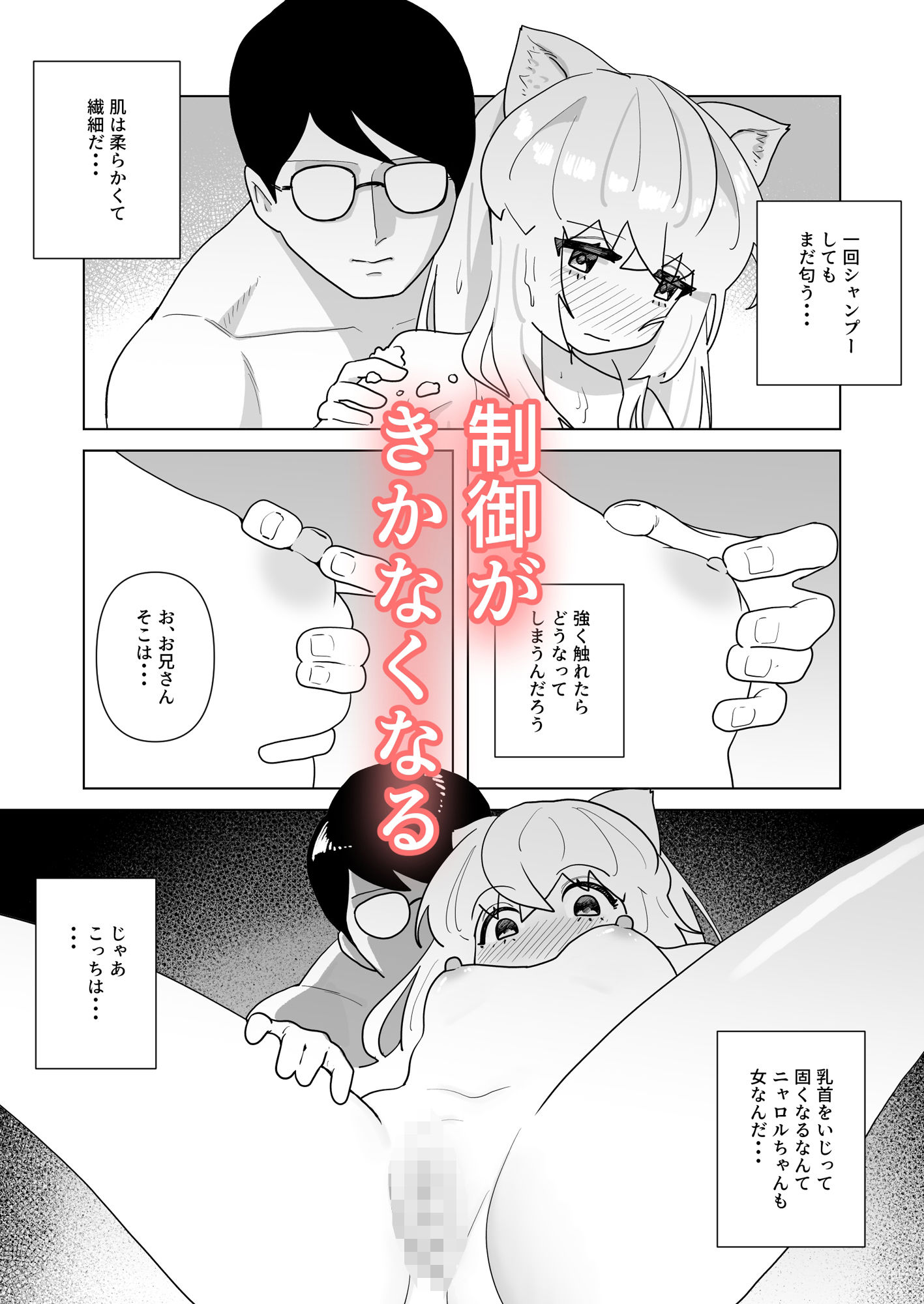 サンプル画像4:ピュアピュアぶいちゅーばーニャロルちゃん(つなお) [d_452755]