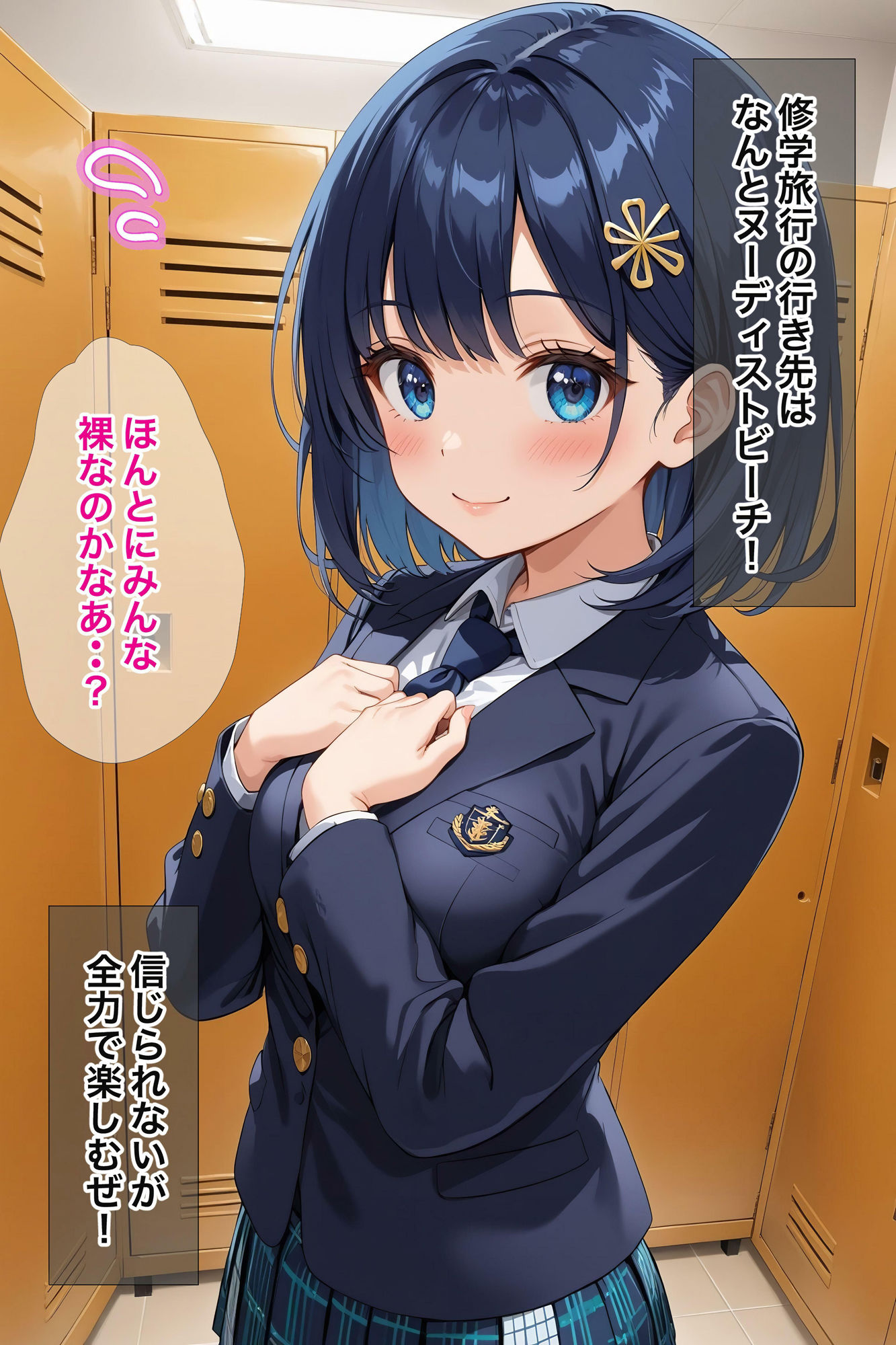 サンプル画像6:ヌーディストビーチで修学旅行♪(スクールパラダイス) [d_453429]