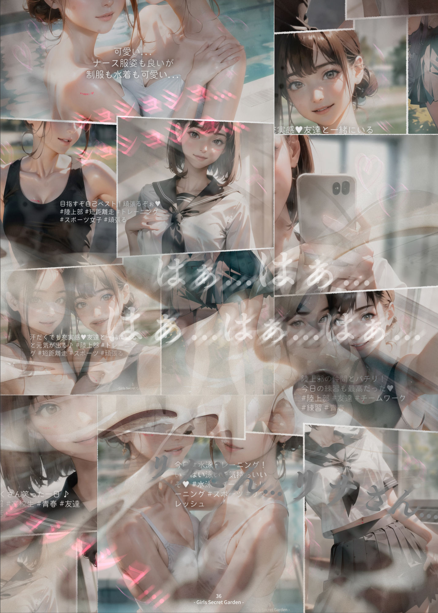 サンプル画像6:魔法のおまじない・熱帯夜の病室で秘密の性看護(Girls Secret Garden) [d_454025]