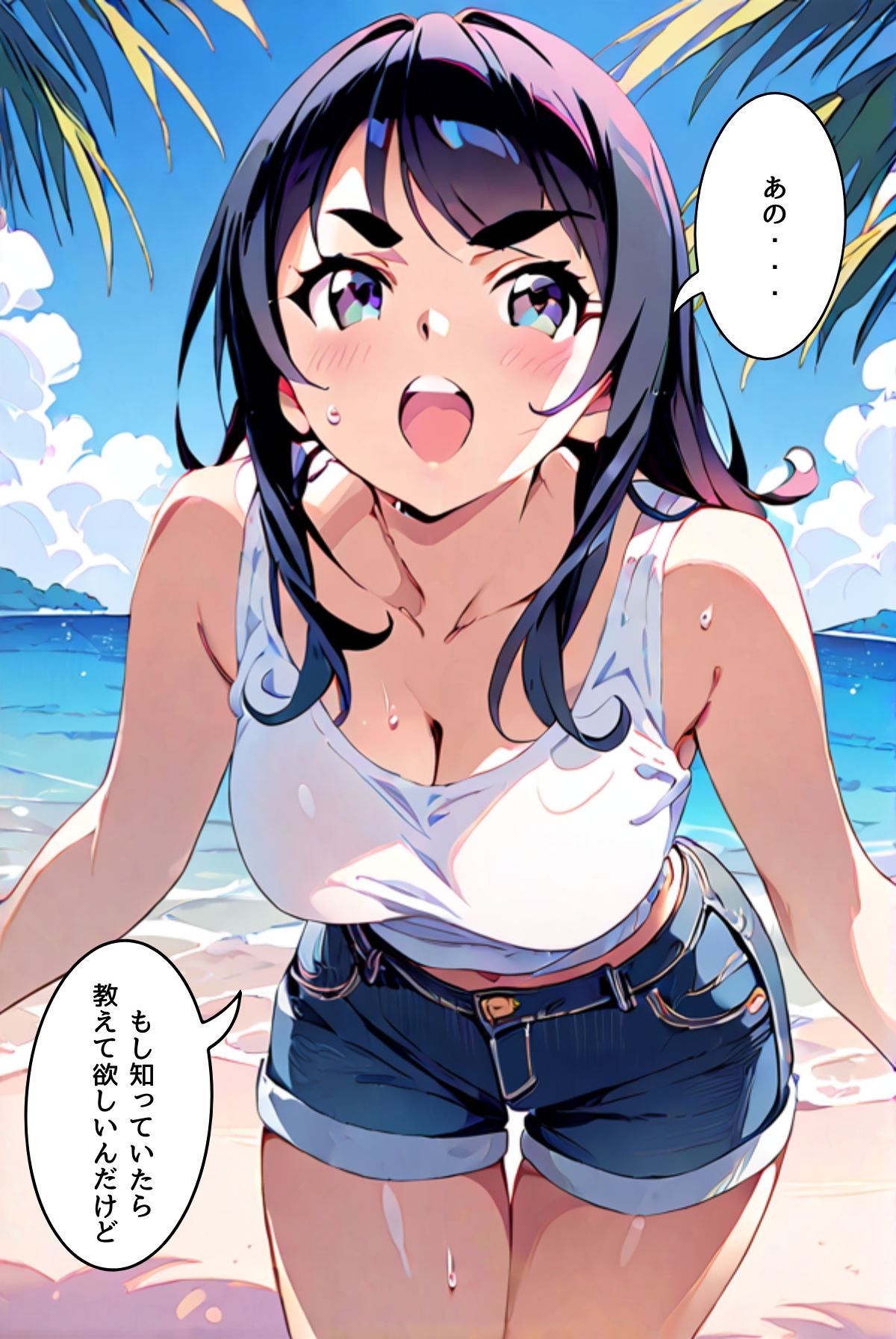 サンプル画像2:夏・海街・性 私は快楽では堕ちない（フルカラー） 02(ailoveproject) [d_454226]