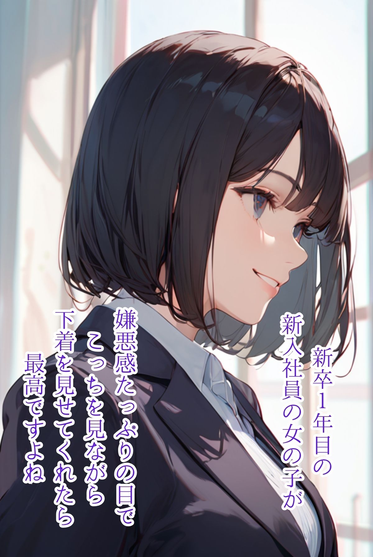 サンプル画像2:嫌悪感たっぷりの目で下着を見せて欲しい 新卒1年目 佐伯萌香編(コミックダイス) [d_454768]