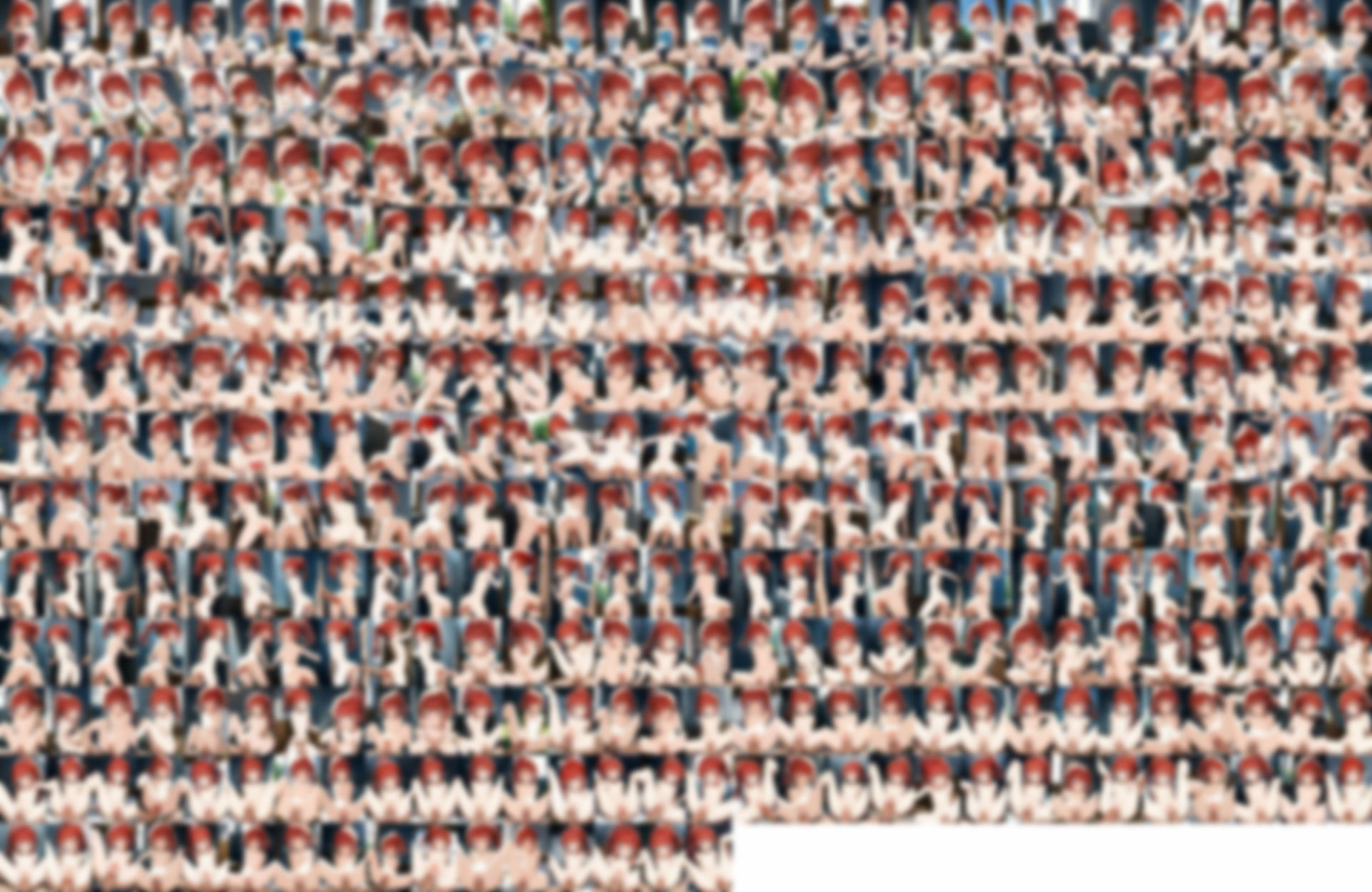 サンプル画像2:赤髪ポニテ少女と汗だくえっち(ohodo) [d_455001]