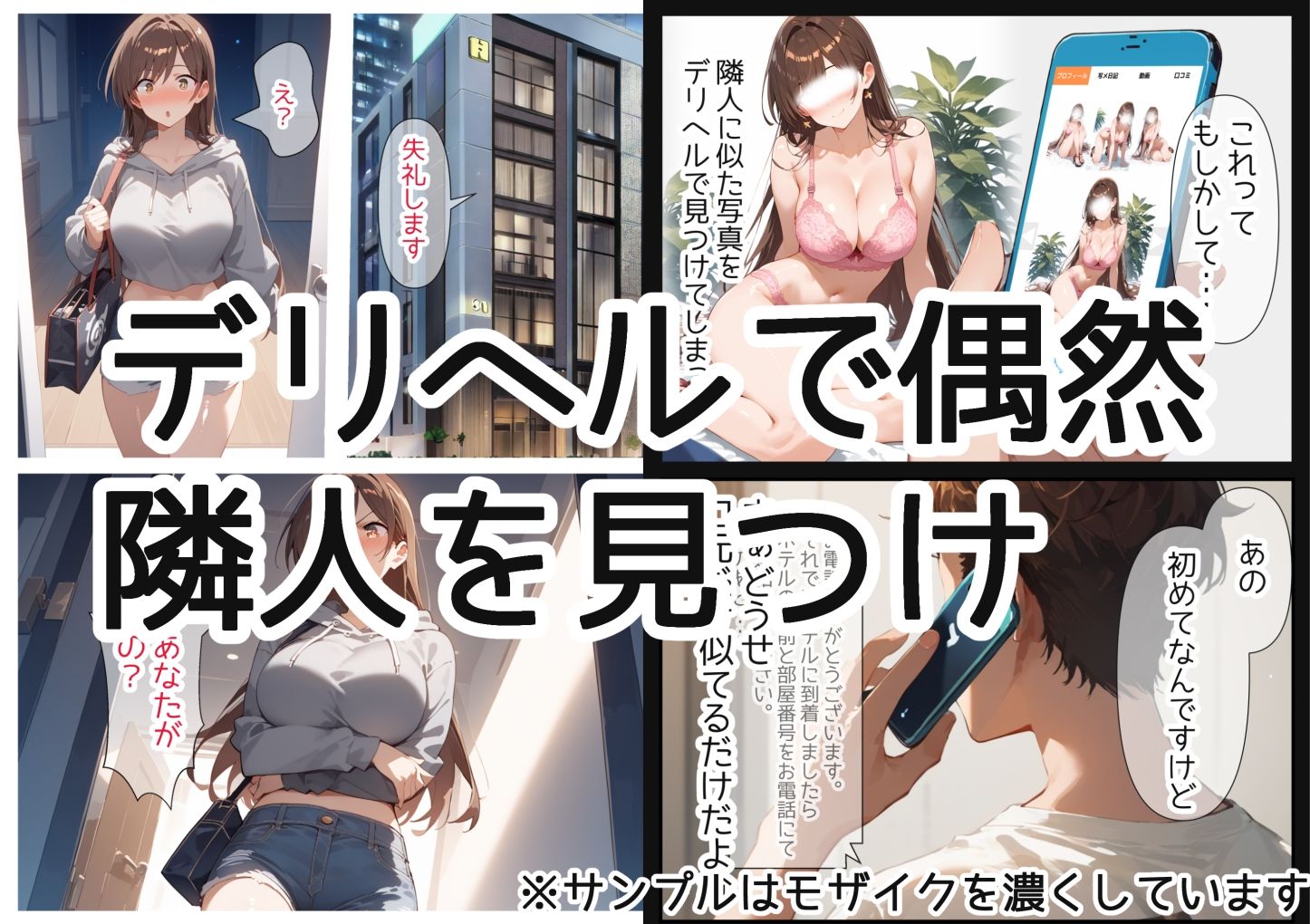 サンプル画像1:レンタル彼女にナマで中出しします(事務びーむ) [d_455207]