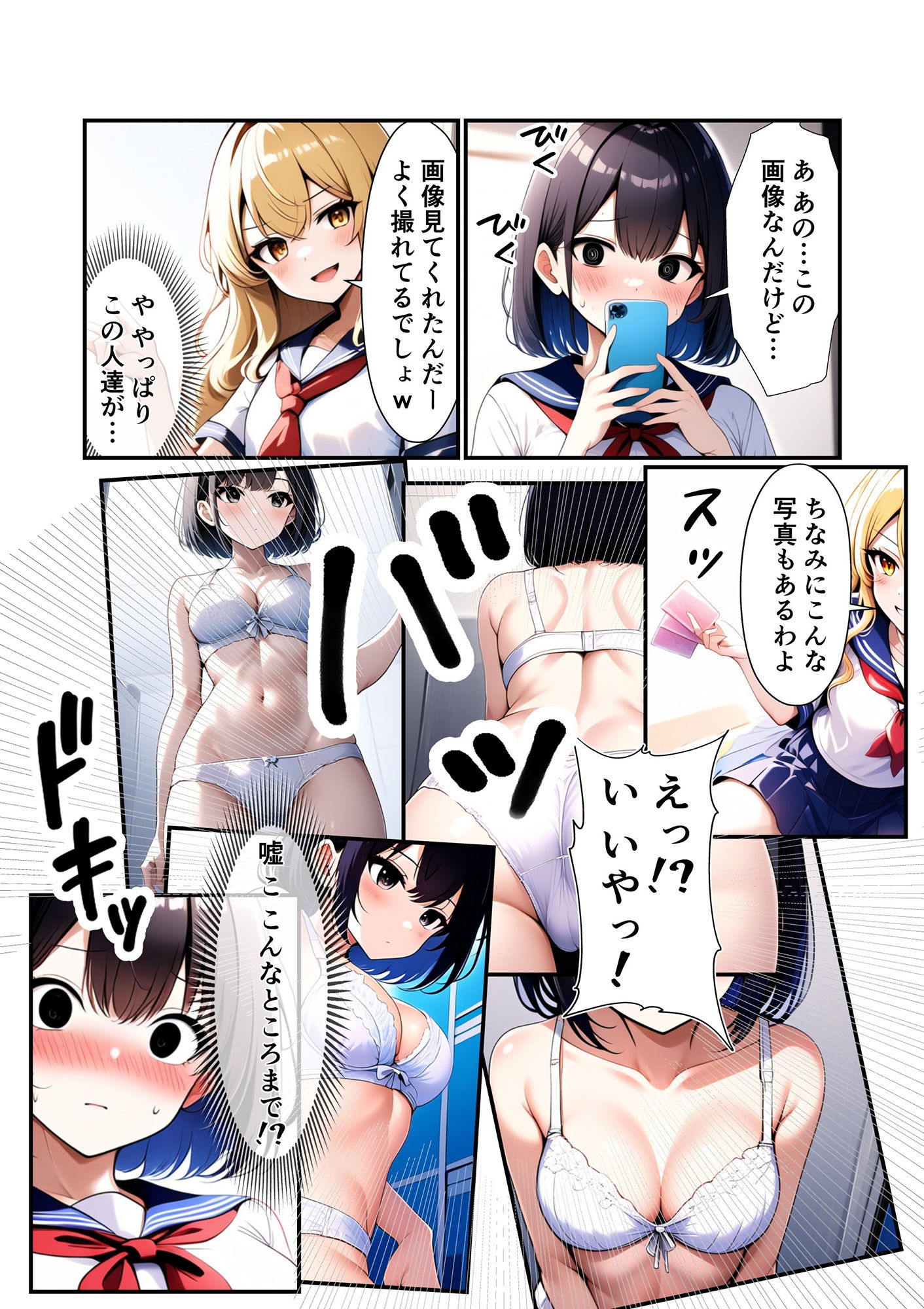 サンプル画像5:浅石来海の受難 1 リメイク(朝露まほし) [d_455352]