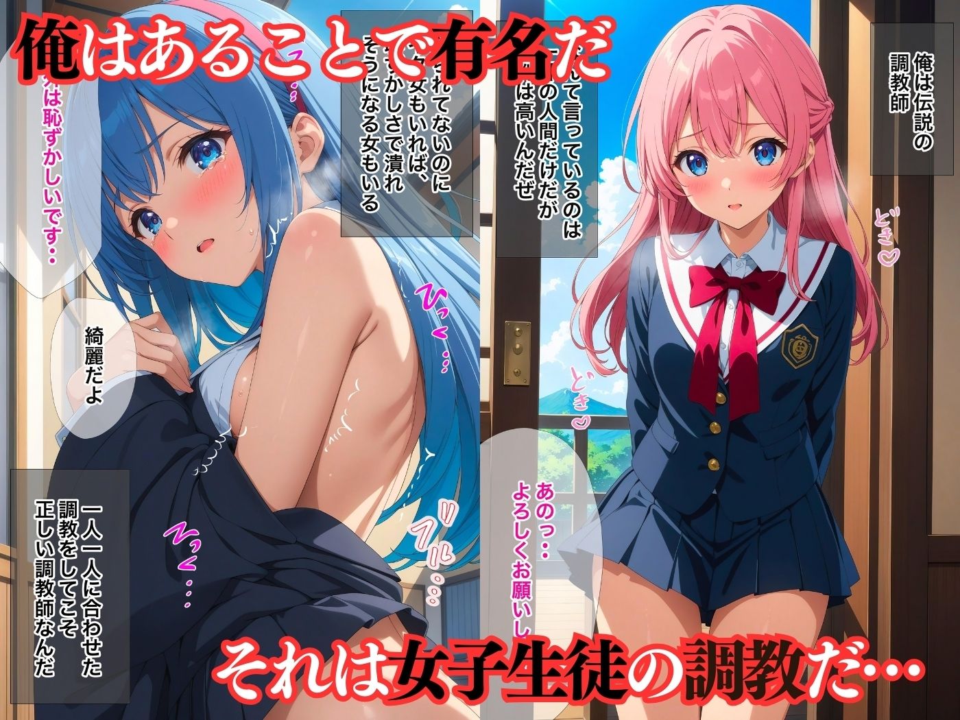 サンプル画像1:快楽に溺れる学園の少女たち【アニメ調高画質】(極上のエロを君へ) [d_455417]