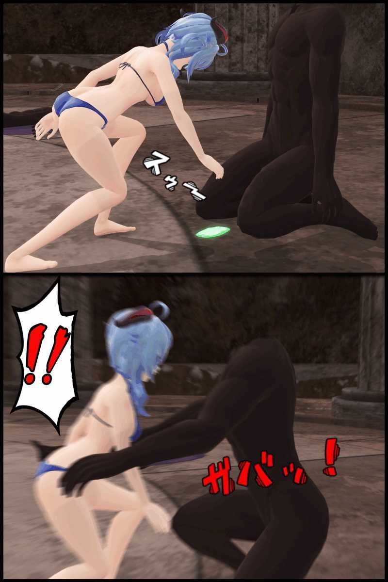 サンプル画像3:そふとりょな 〇雨敗北02 ベアハッグ・エナジードレイン編(そふとりょな＠おひま) [d_455578]