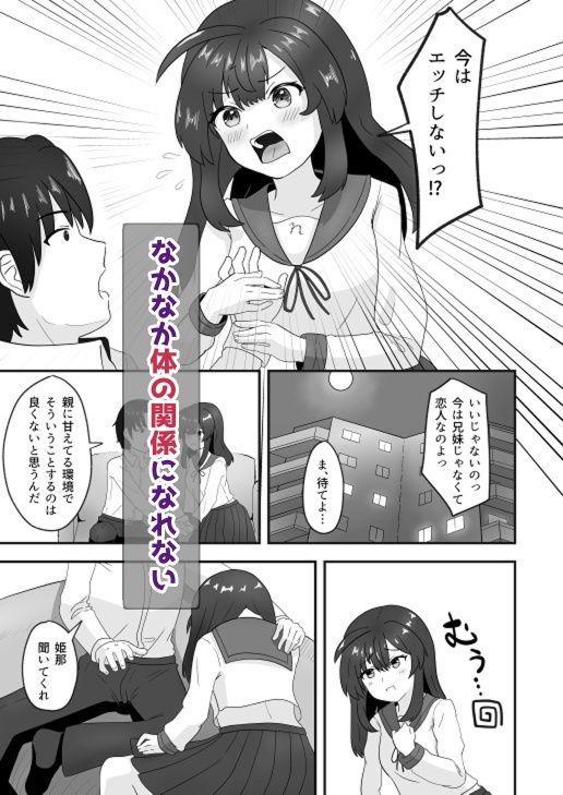 サンプル画像2:義妹恋人はもうHを我慢できない(西U) [d_456275]