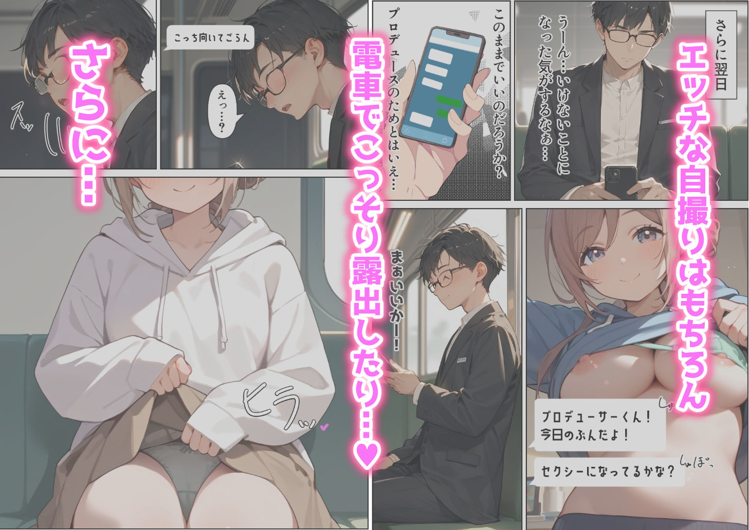 サンプル画像3:莉波お姉ちゃんのセクシー上昇レッスン(非日常データ) [d_456376]