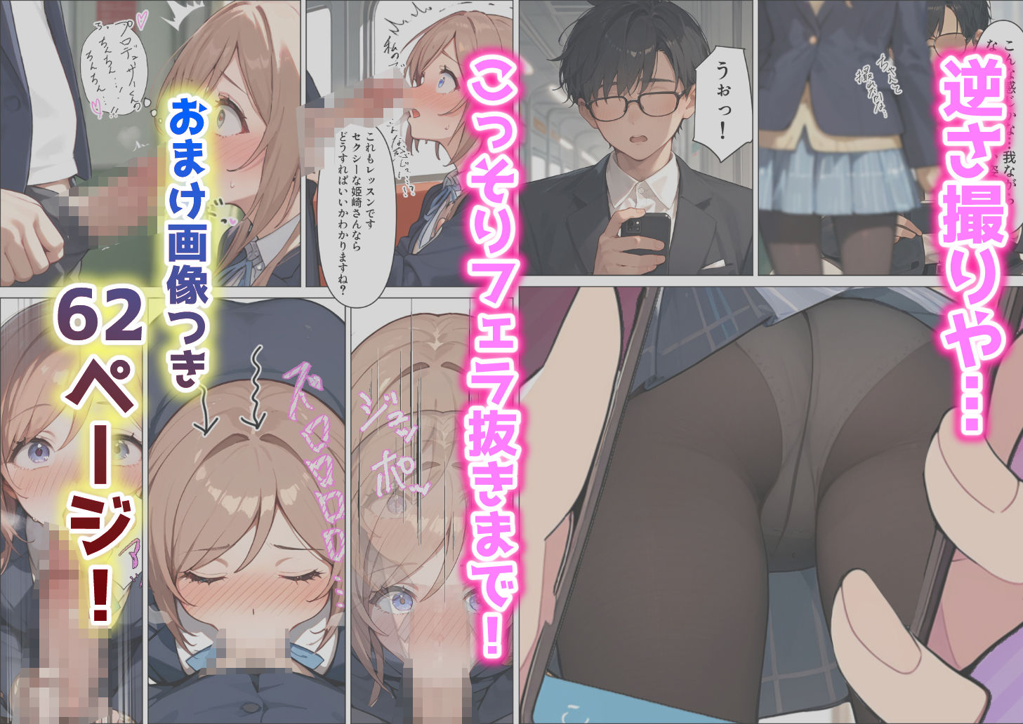 サンプル画像4:莉波お姉ちゃんのセクシー上昇レッスン(非日常データ) [d_456376]