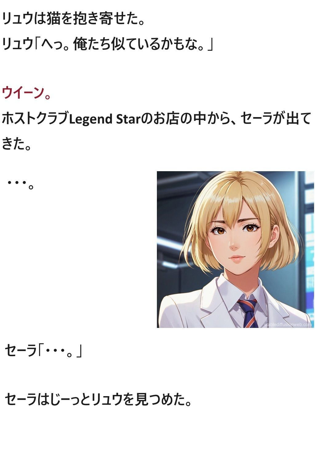 伝説のホスト 白龍 1話の画像10
