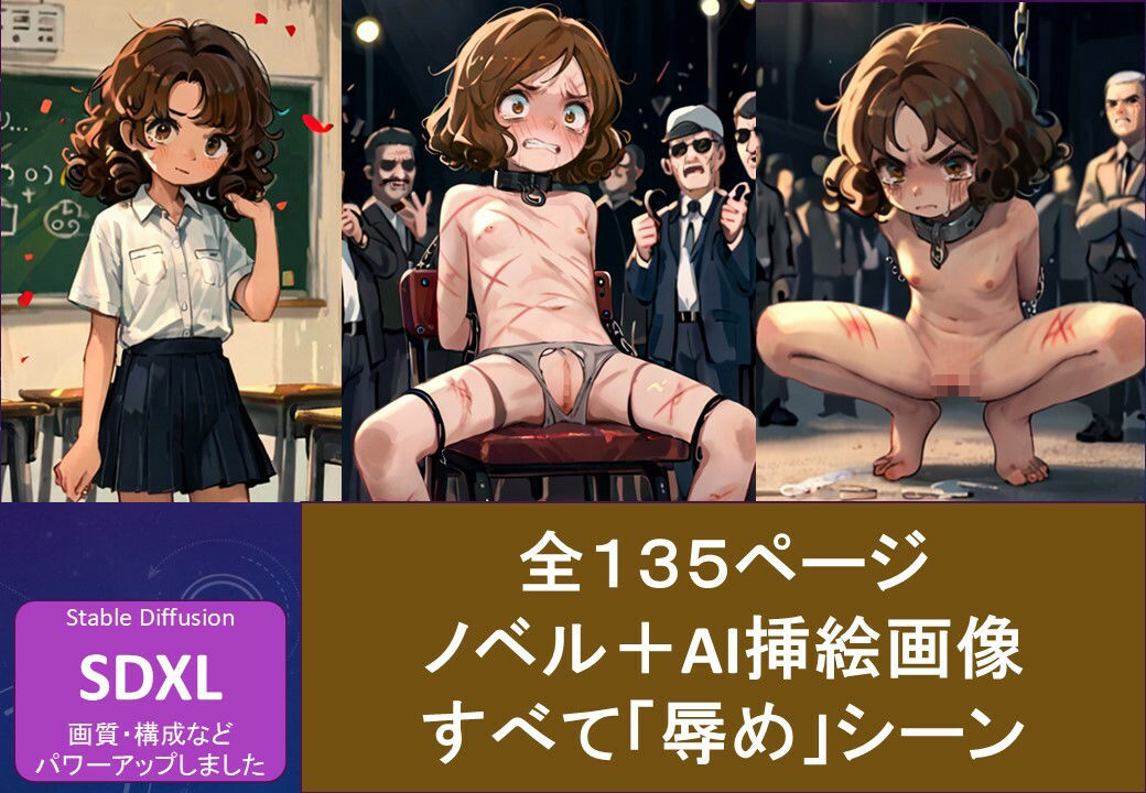 サンプル画像1:絶望収容所2‐恥辱の人身売買(やまとまりあ) [d_457845]