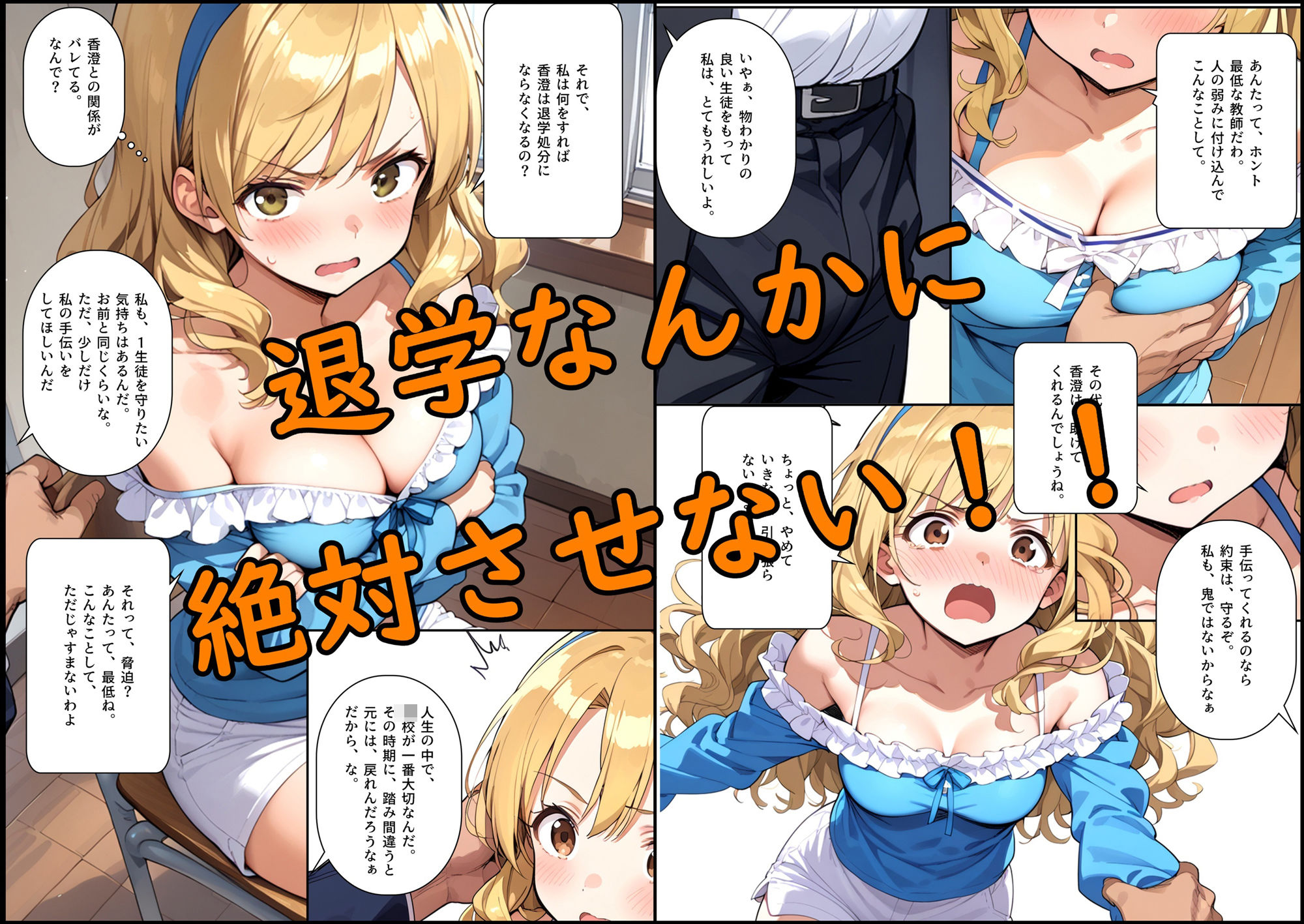 サンプル画像2:友達（恋人）は、私が守る！！(reinbee) [d_458068]