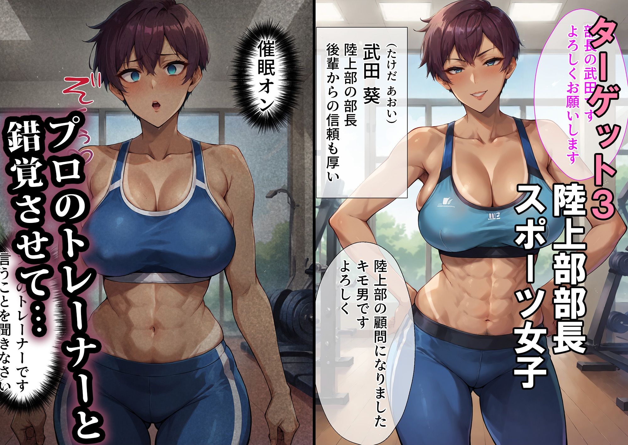 サンプル画像4:催●おじさんに支配された女達〜女子校生編(もしもの世界) [d_458689]