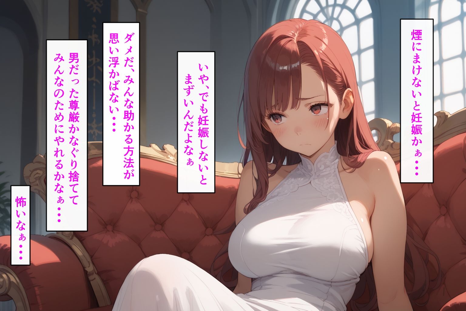 サンプル画像3:種付けおじさんは異世界でもイキたい TSお嬢様孕ませ編(AIシコリえっち) [d_458740]