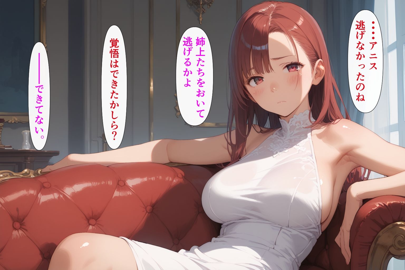 サンプル画像4:種付けおじさんは異世界でもイキたい TSお嬢様孕ませ編(AIシコリえっち) [d_458740]