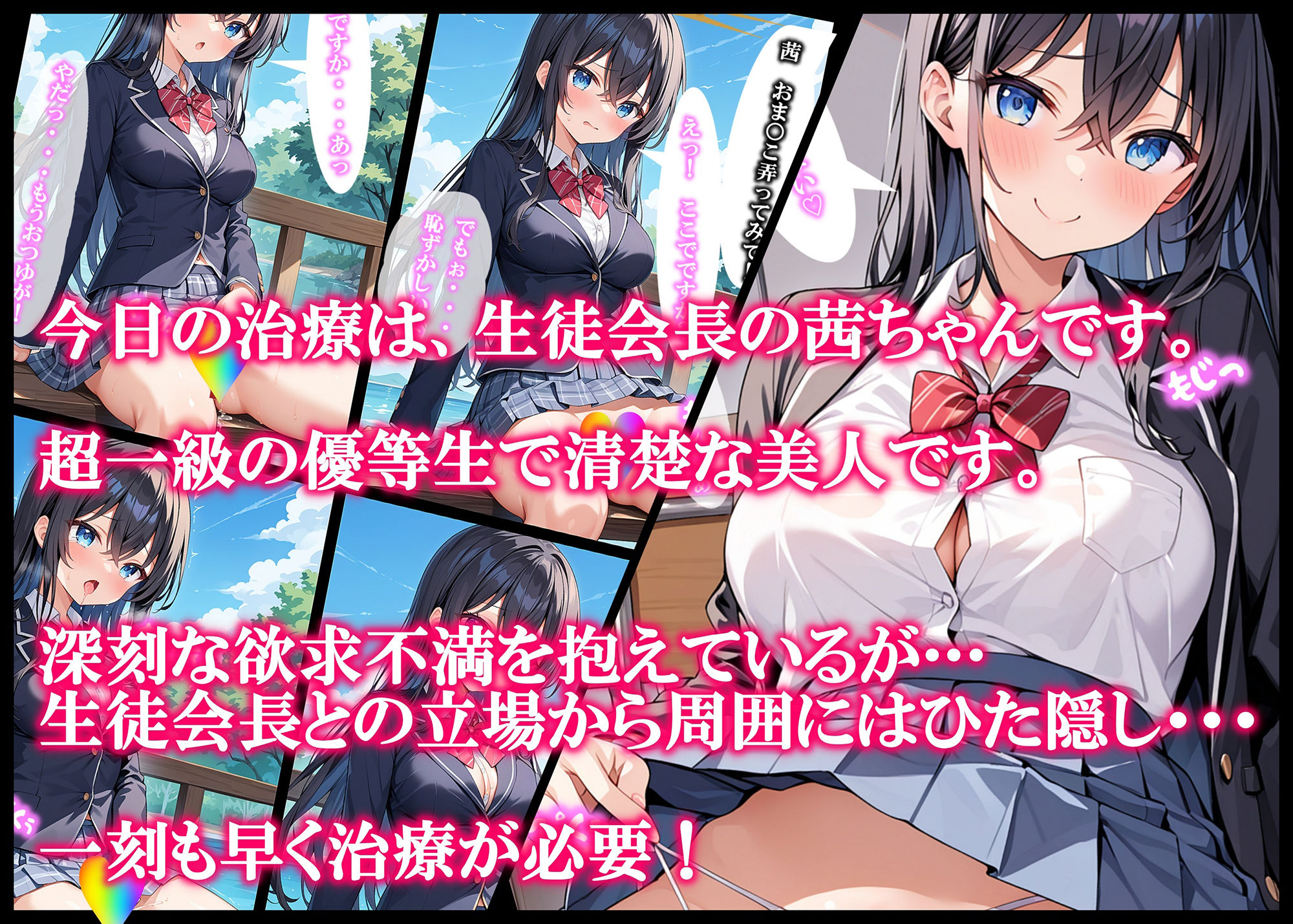 サンプル画像1:名門女子校の悩める女子校生マル秘治療 大作戦 茜（あかね）の場合(AIiiii〜) [d_458822]