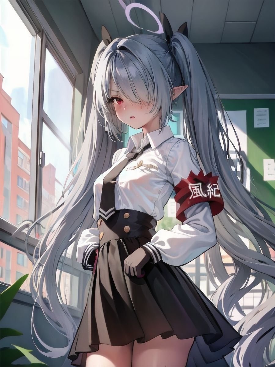 サンプル画像1:風紀委員の仕事 イオリ(Cべに) [d_458861]