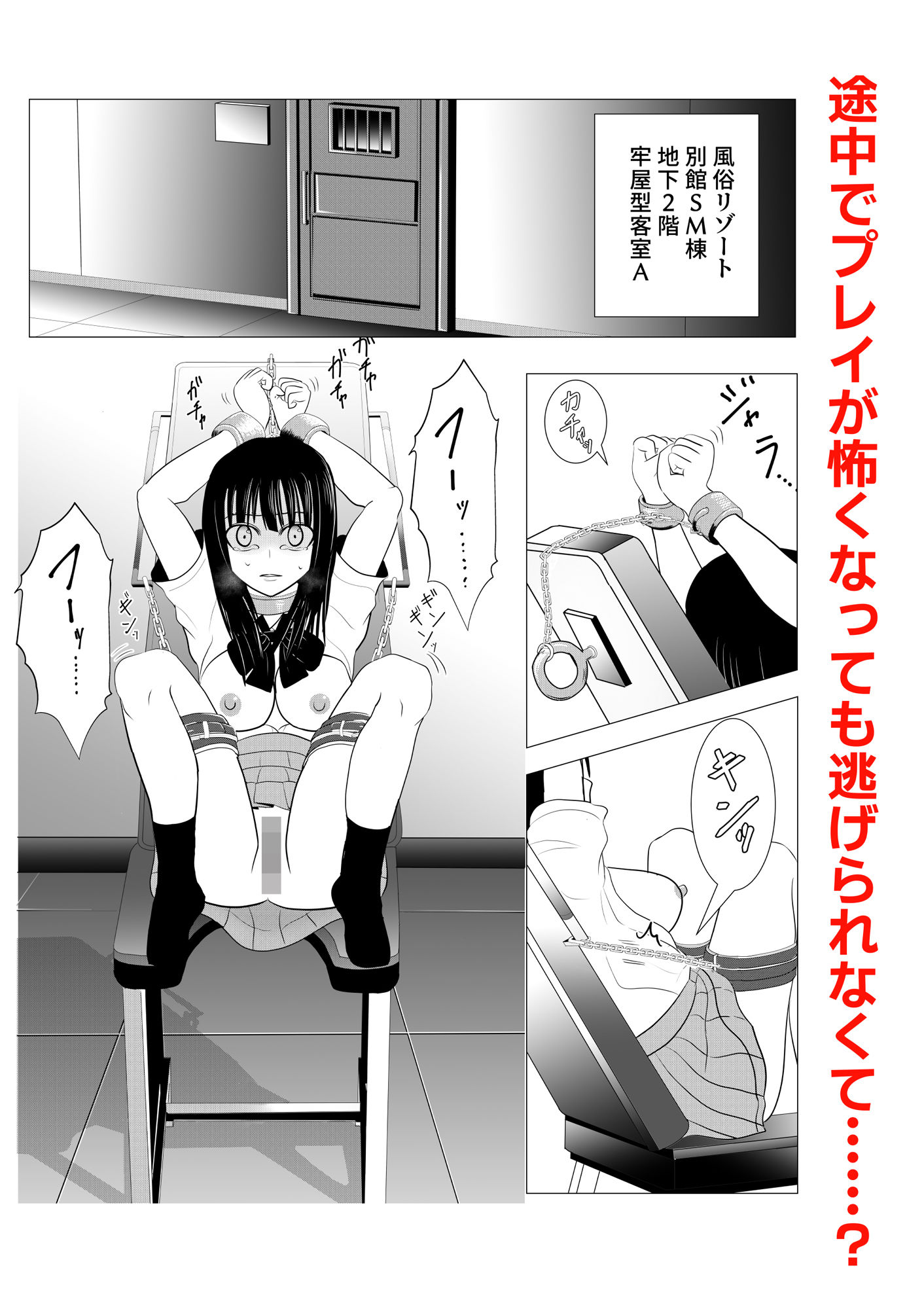 サンプル画像2:18歳からはじめる監禁拘束 AVに脳を焼かれたM女子の末路(炭酸プロテインの会) [d_459541]